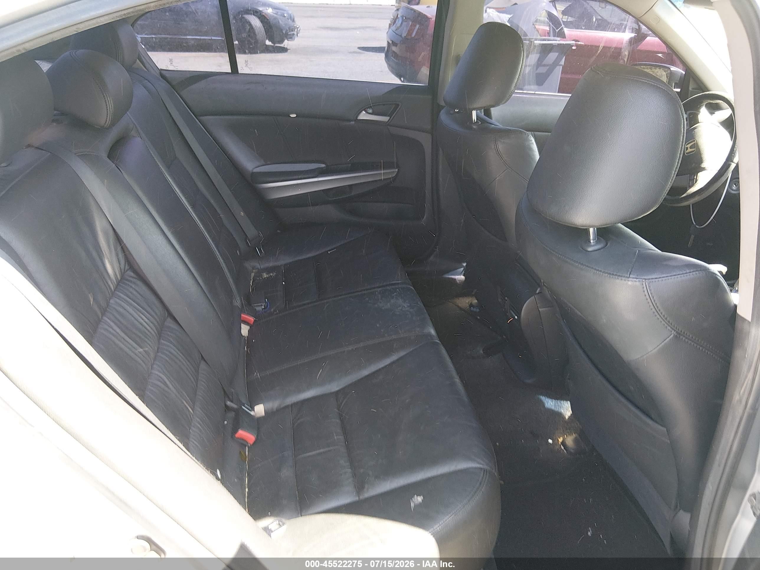 2010 Honda Accord 2.4 Ex-l Silver vin: 1HGCP2F84AA138252