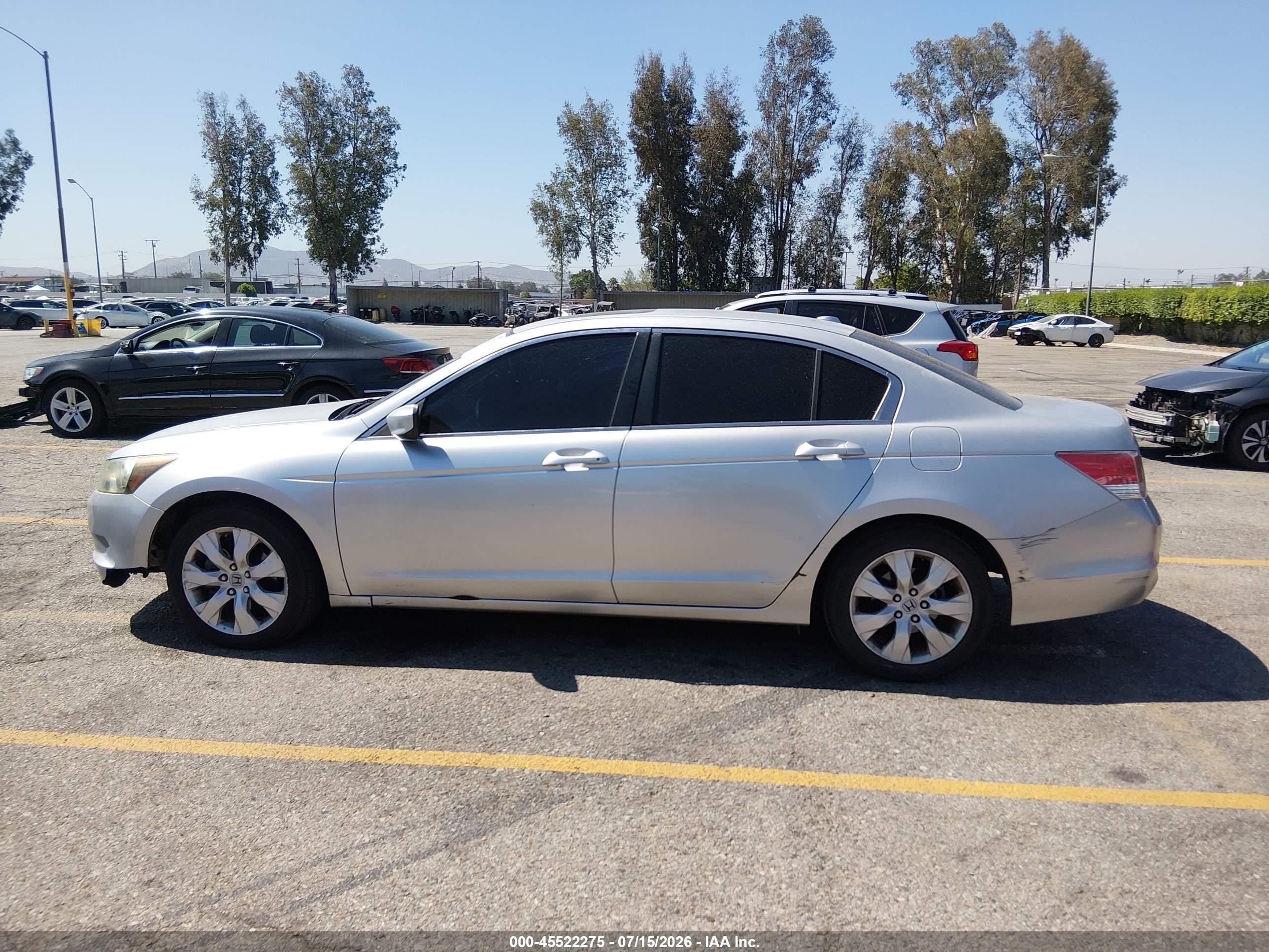 2010 Honda Accord 2.4 Ex-l Silver vin: 1HGCP2F84AA138252