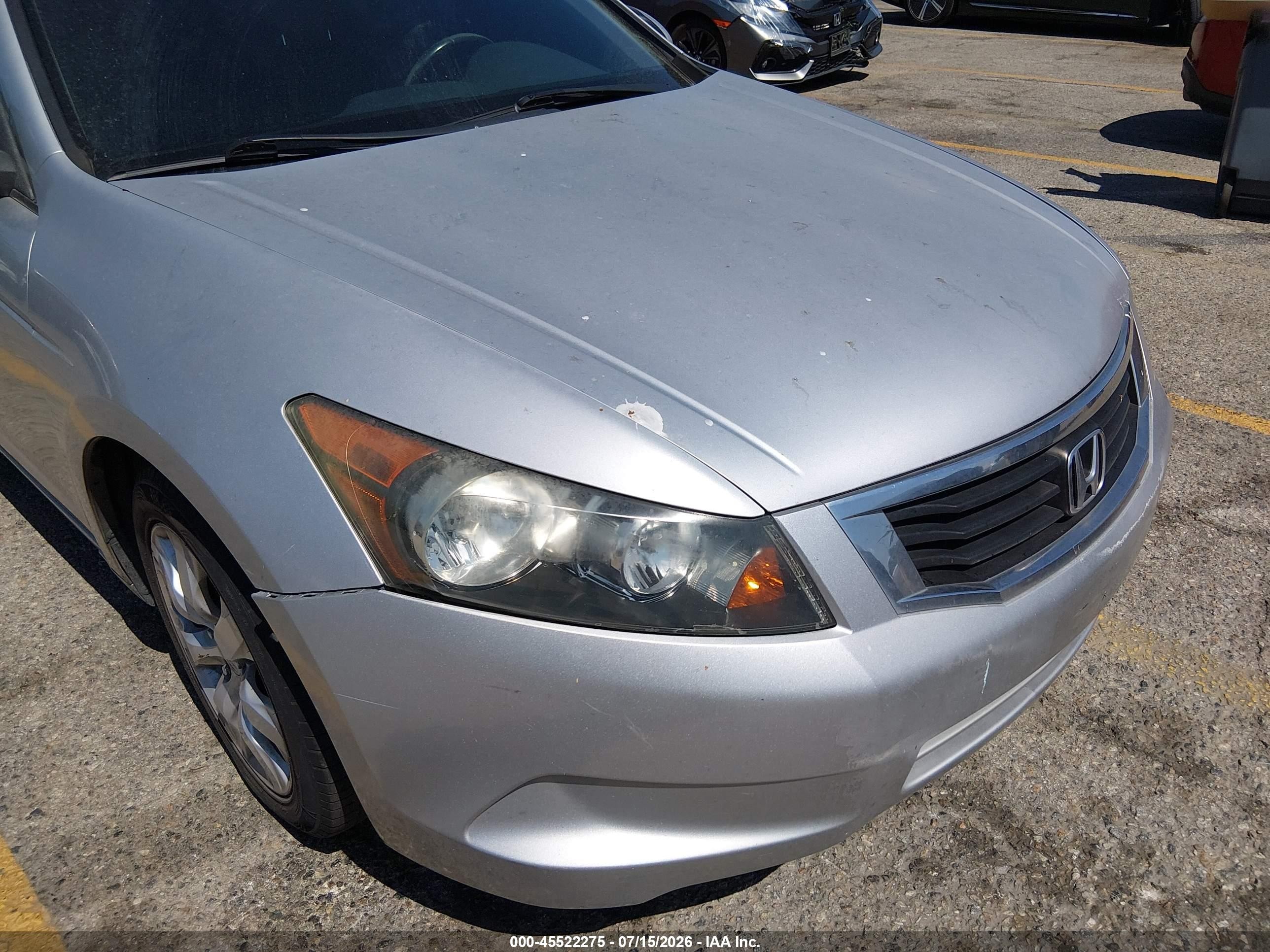 2010 Honda Accord 2.4 Ex-l Silver vin: 1HGCP2F84AA138252