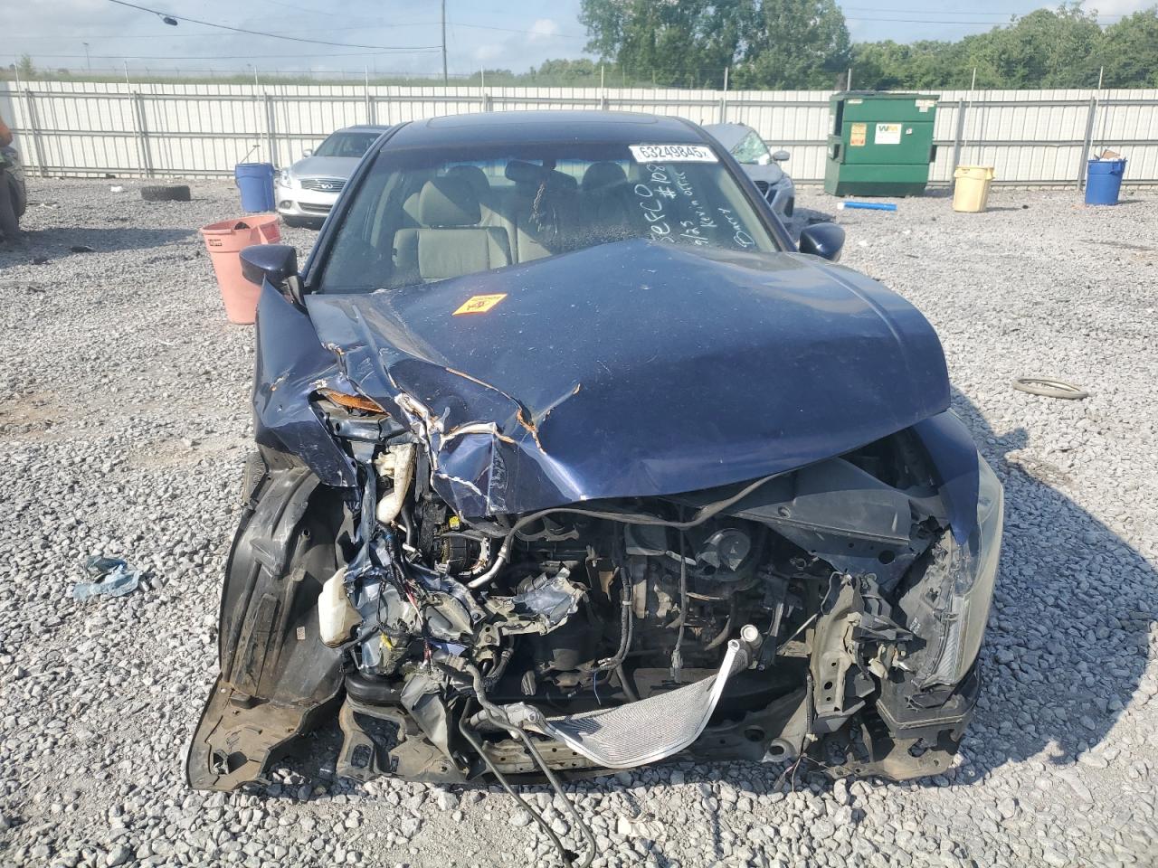 2010 Honda Accord Exl Blue vin: 1HGCP2F84AA153043