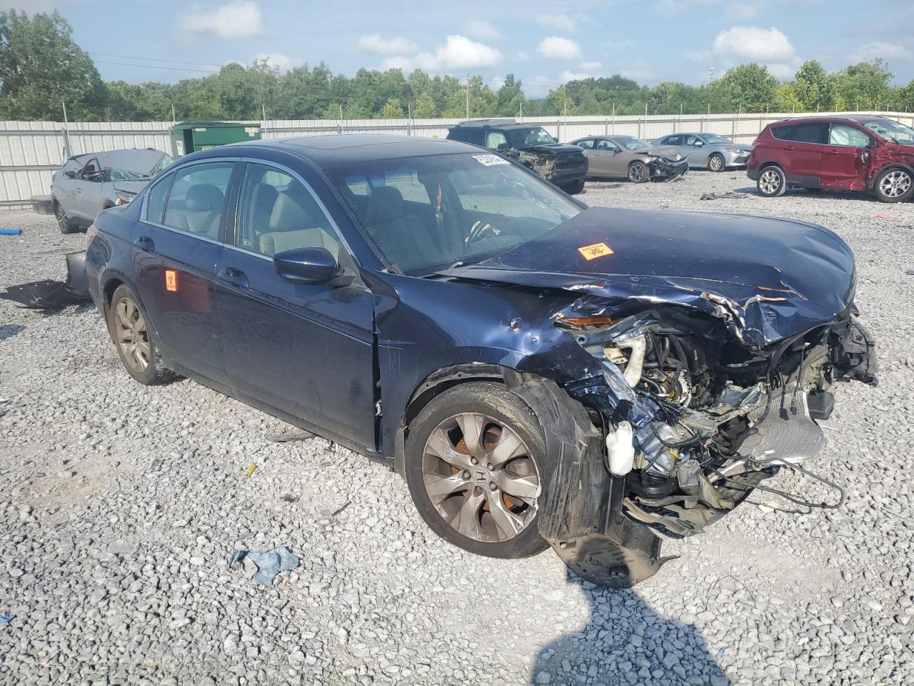 2010 Honda Accord Exl Blue vin: 1HGCP2F84AA153043