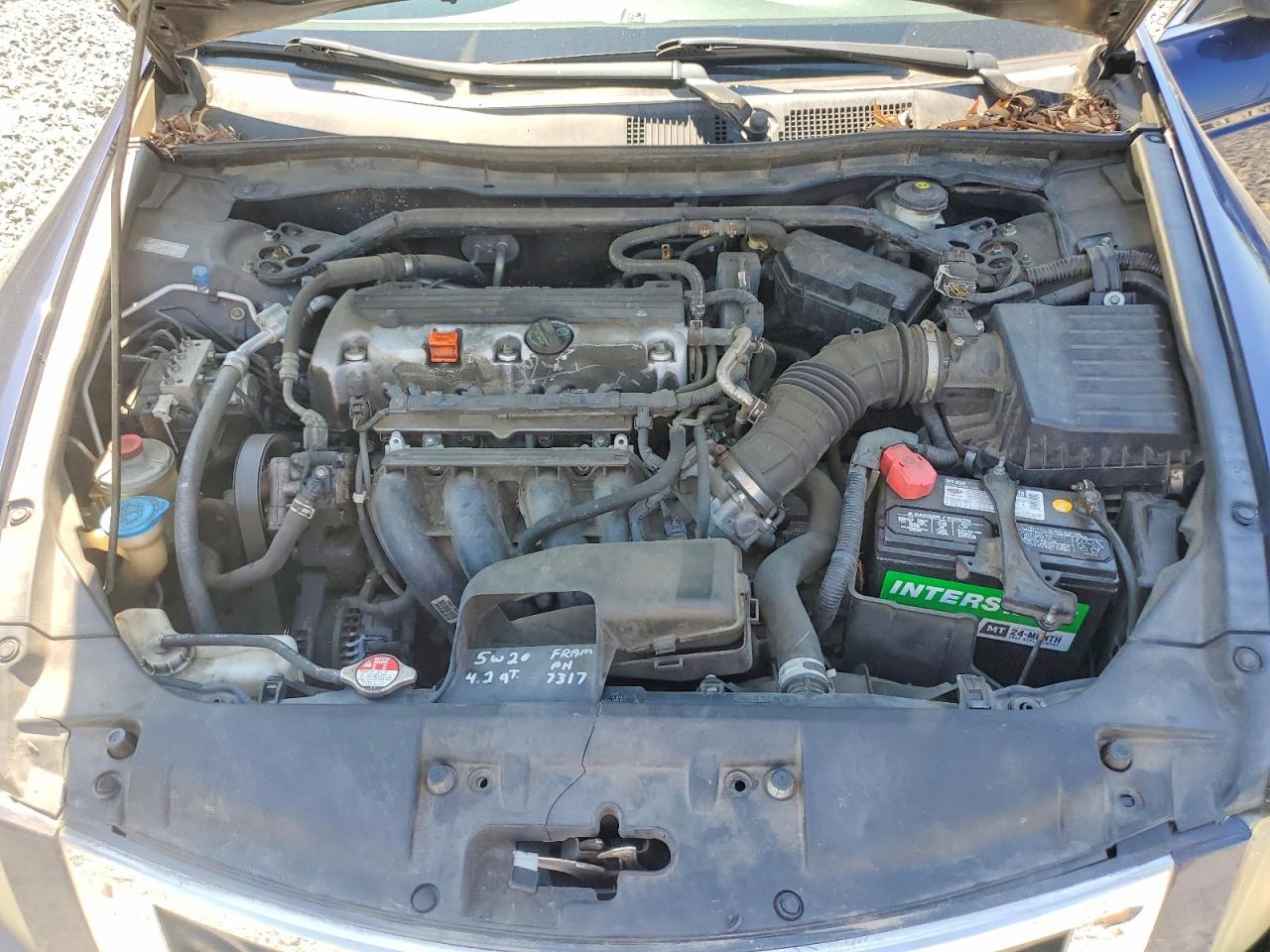 2010 Honda Accord Exl Blue vin: 1HGCP2F84AA168366