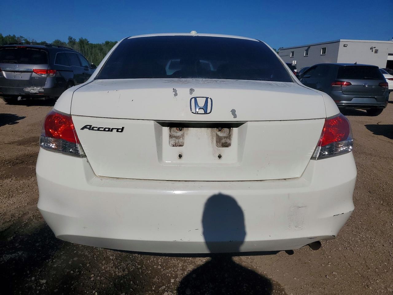 2010 Honda Accord Exl Белый vin: 1HGCP2F84AA800217