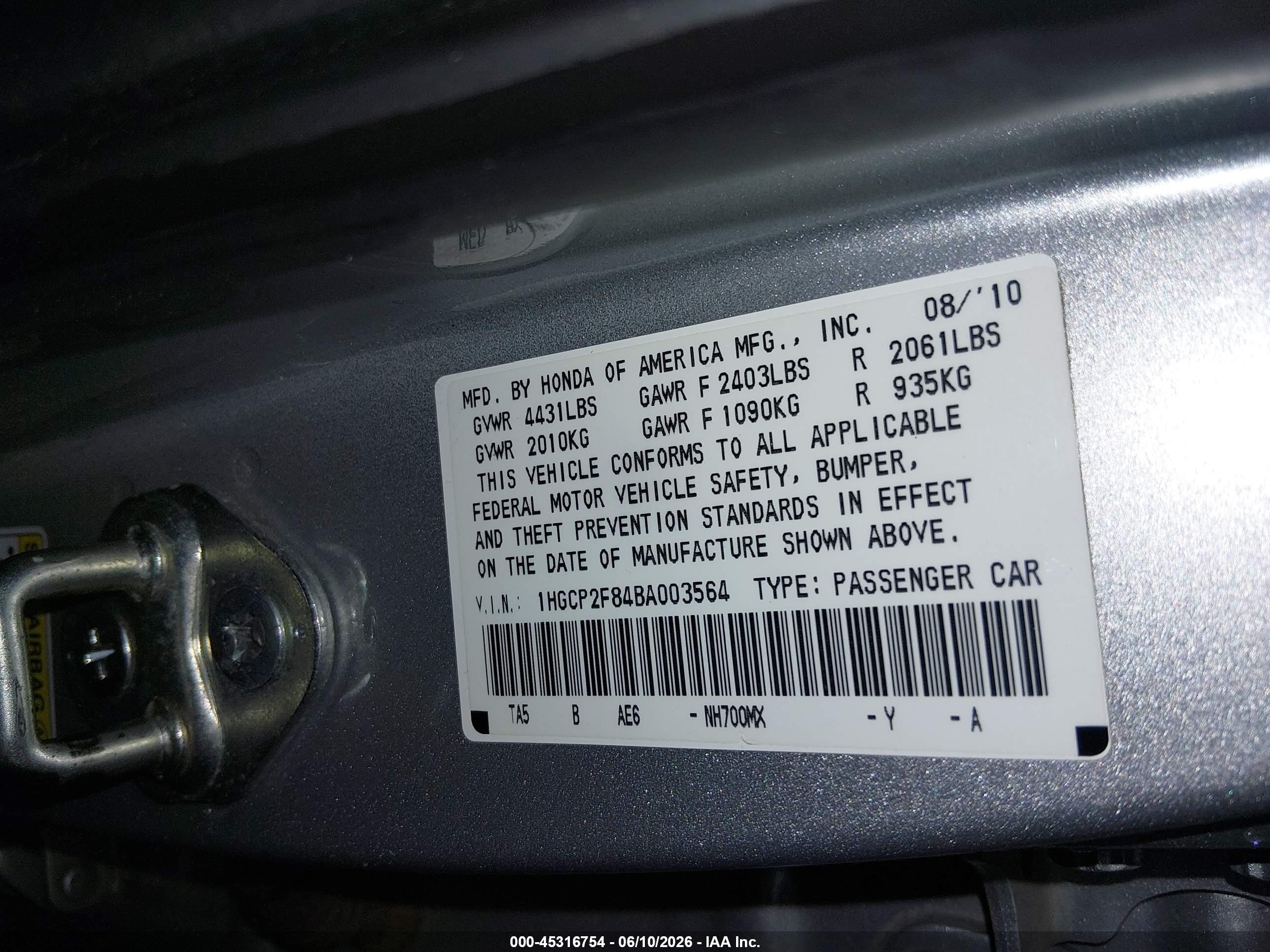 2011 Honda Accord 2.4 Ex-l Silver vin: 1HGCP2F84BA003564