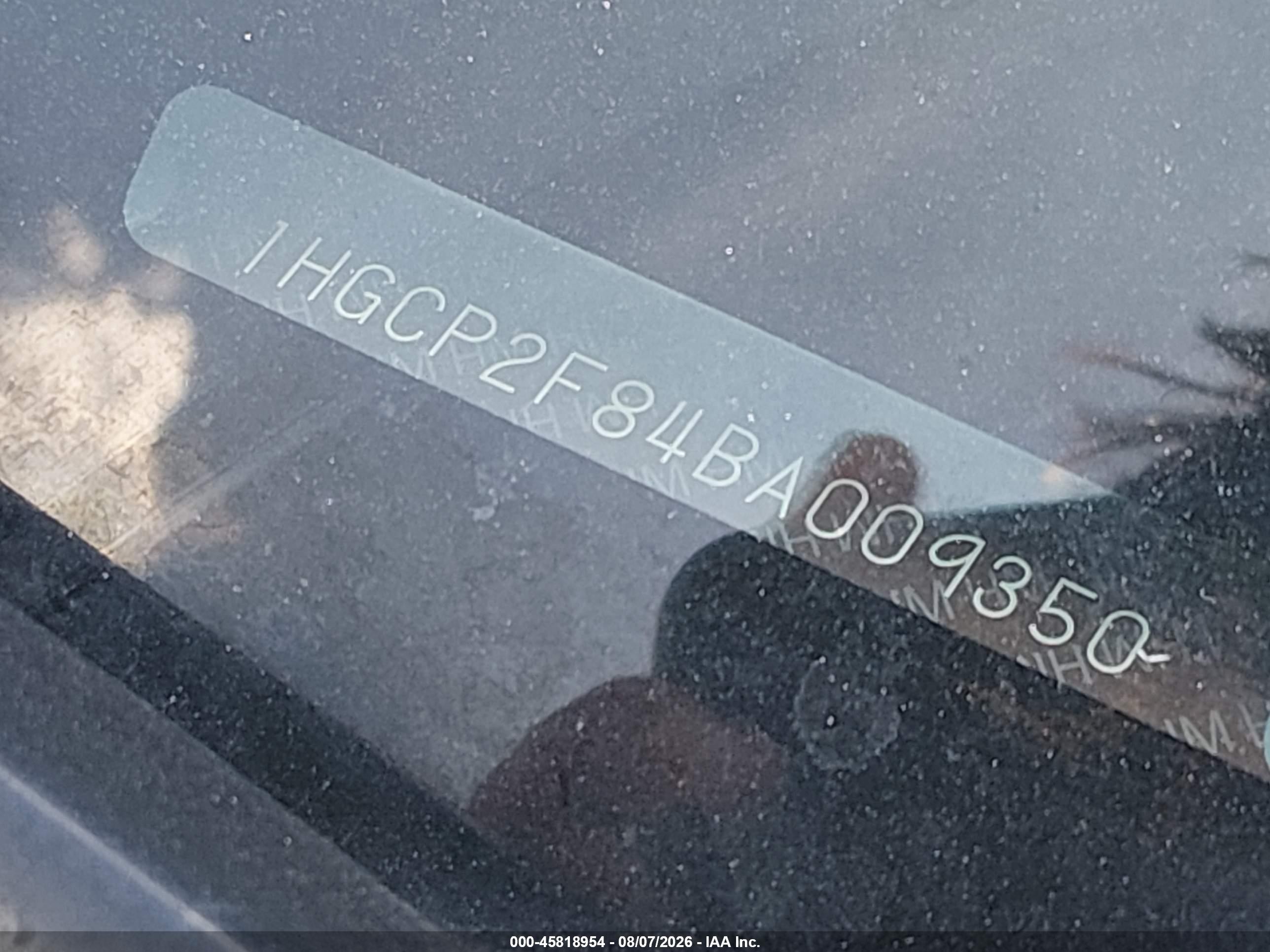 2011 Honda Accord 2.4 Ex-l Бордовый vin: 1HGCP2F84BA009350