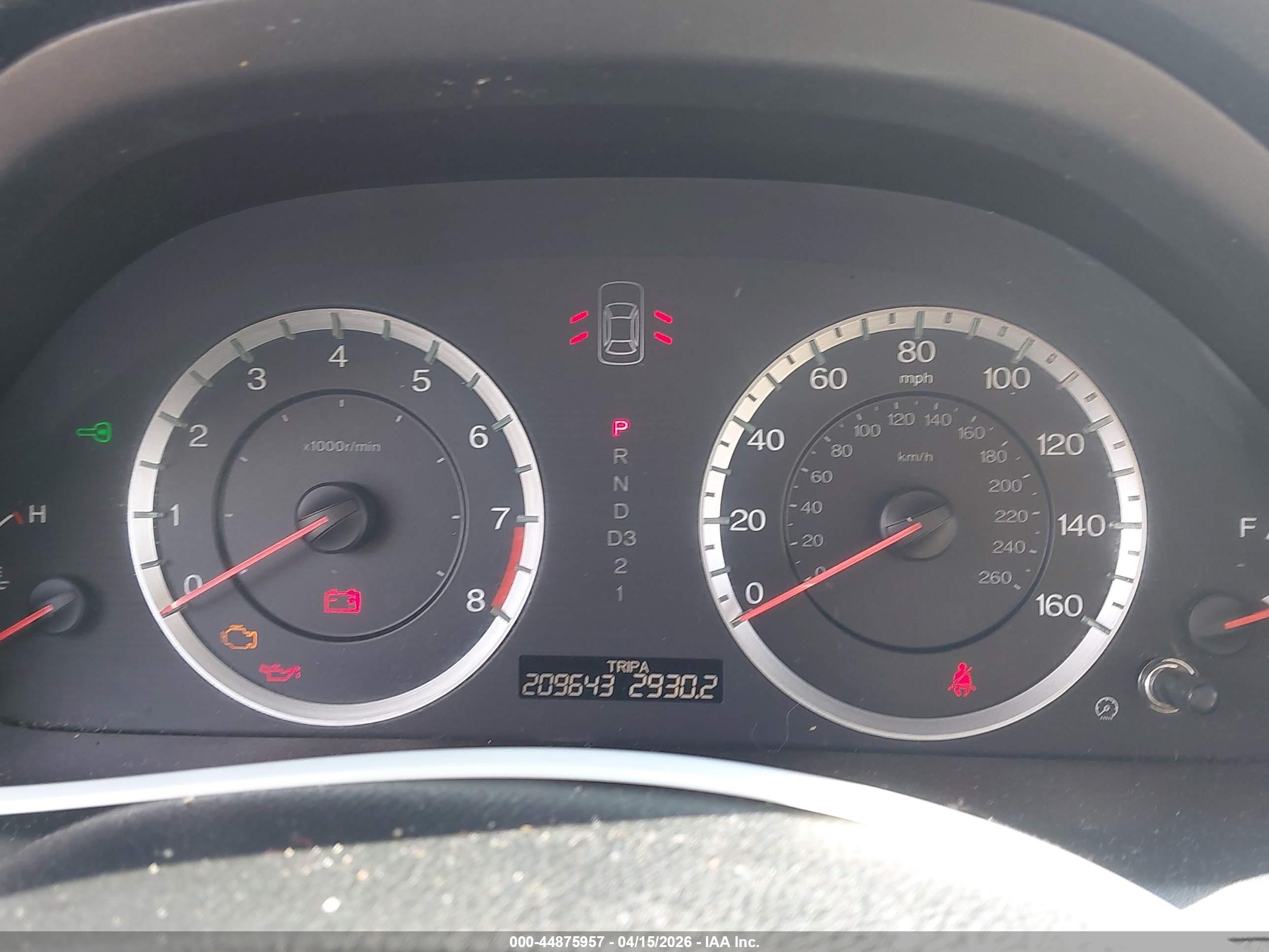 2011 Honda Accord 2.4 Ex-l White vin: 1HGCP2F84BA038542