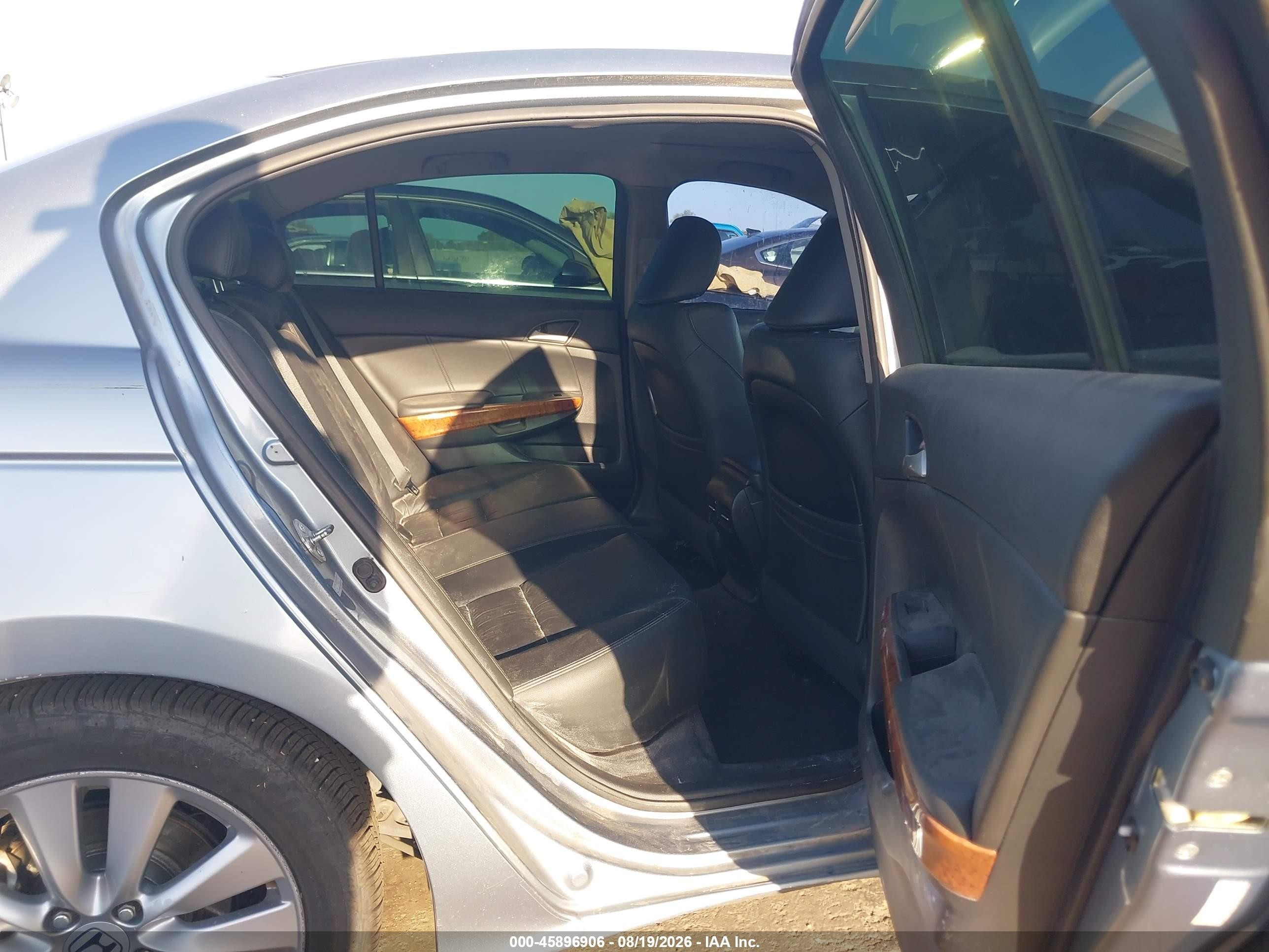 2011 Honda Accord 2.4 Ex-l Blue vin: 1HGCP2F84BA041246