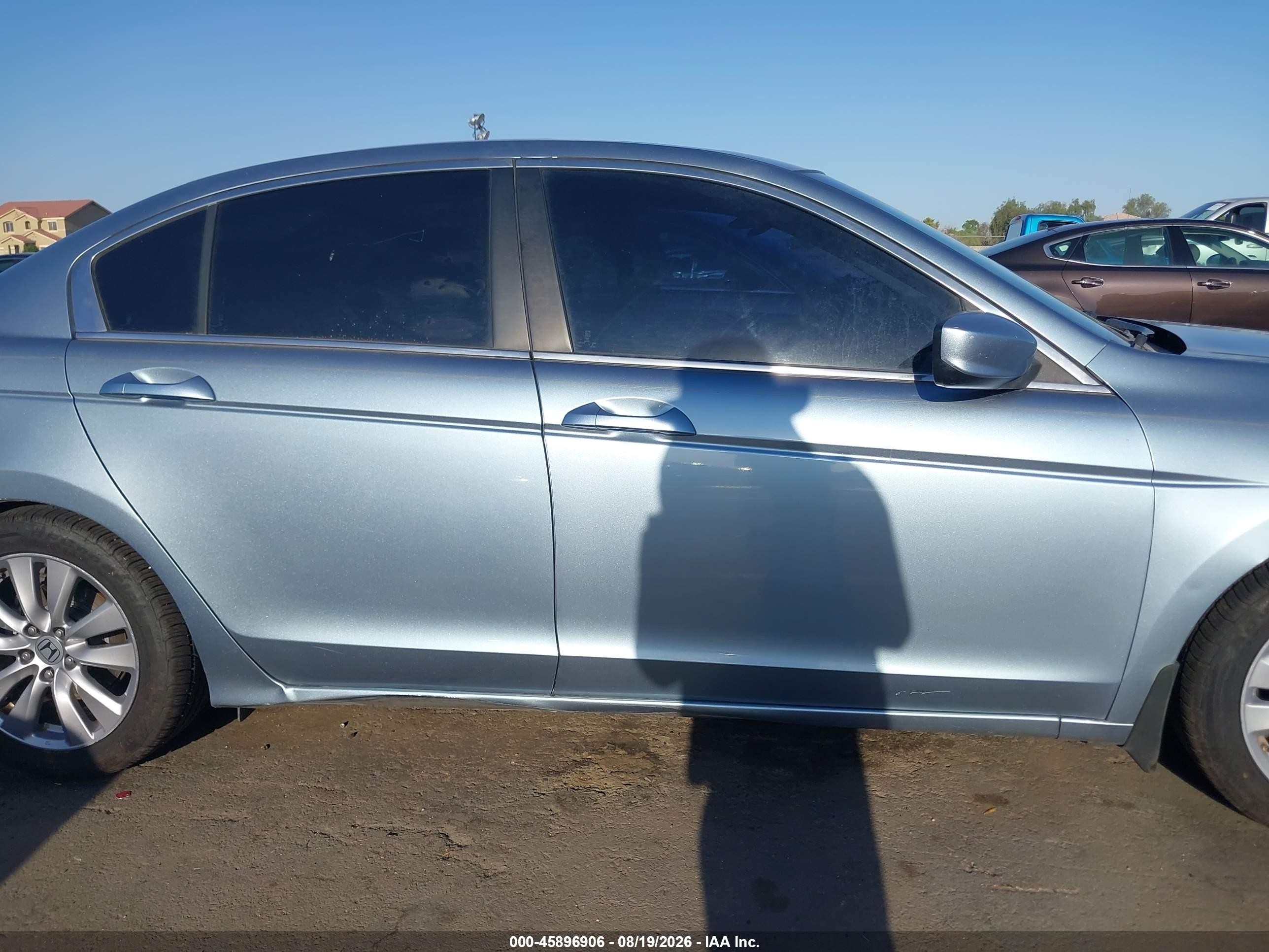 2011 Honda Accord 2.4 Ex-l Blue vin: 1HGCP2F84BA041246