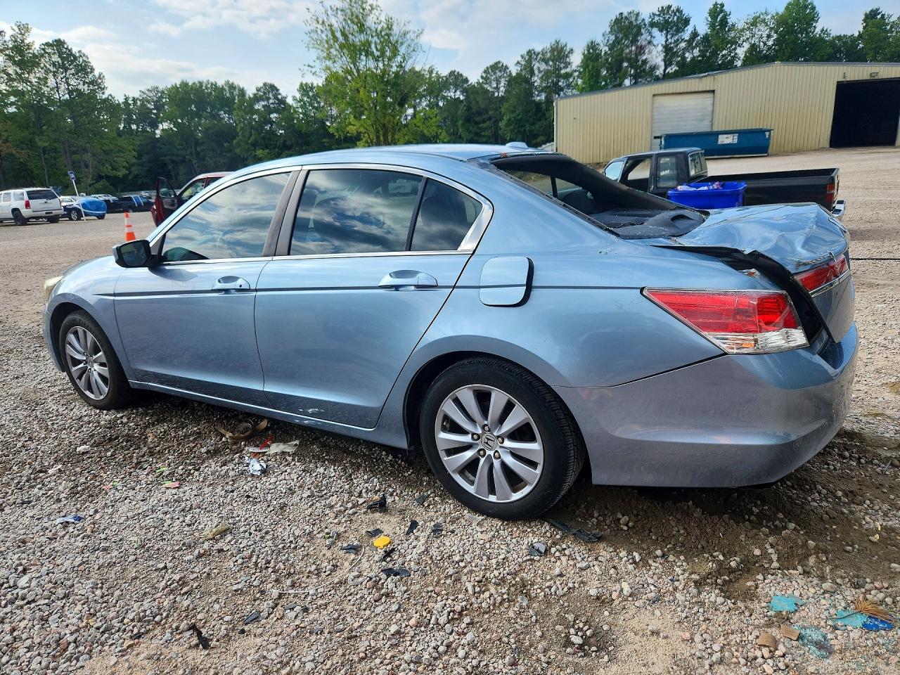 2011 Honda Accord Exl Синий vin: 1HGCP2F84BA052196