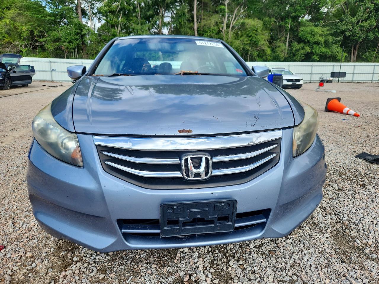 2011 Honda Accord Exl Синий vin: 1HGCP2F84BA052196
