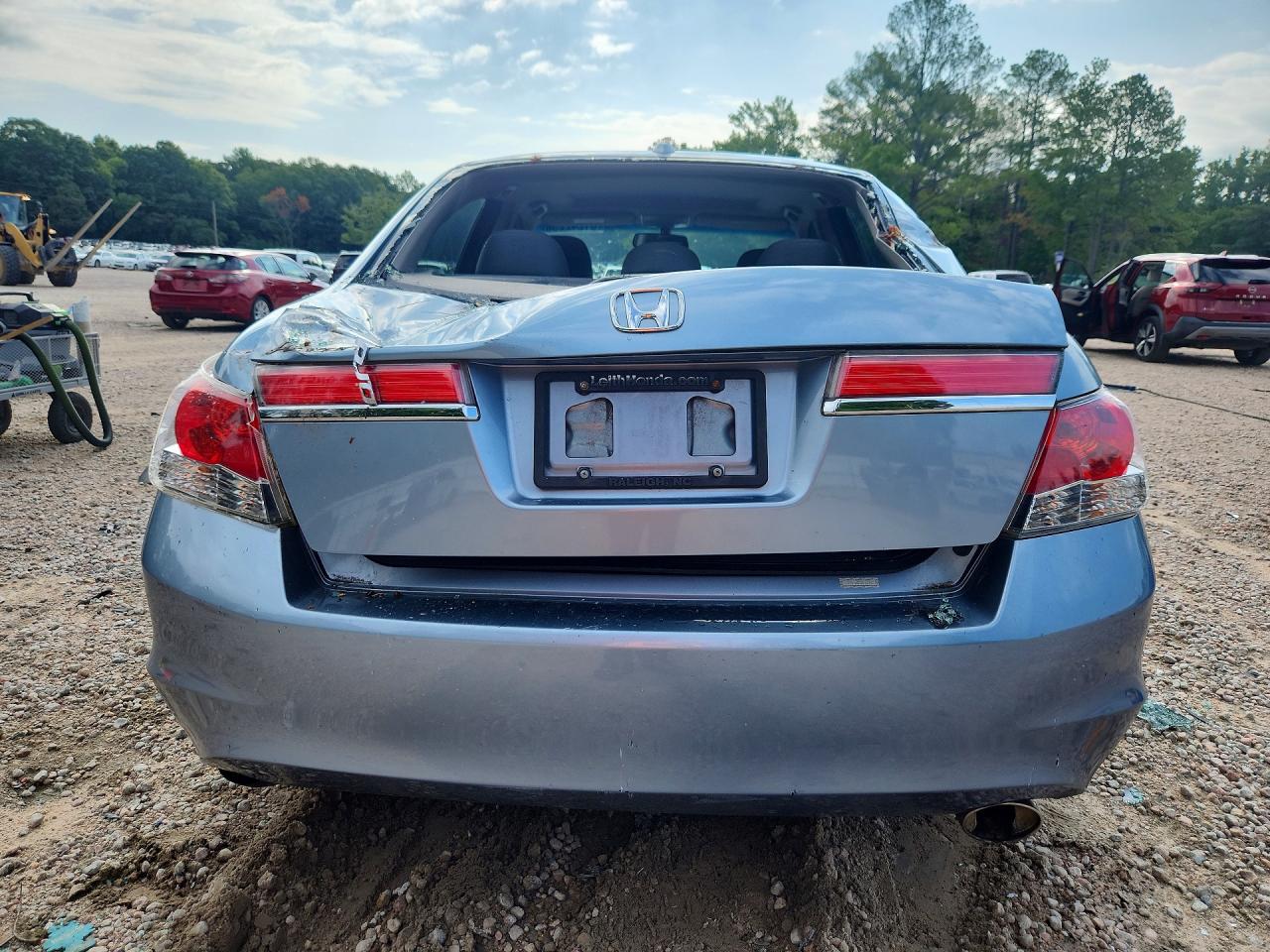 2011 Honda Accord Exl Синий vin: 1HGCP2F84BA052196