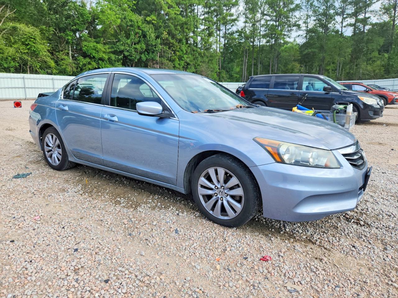 2011 Honda Accord Exl Синий vin: 1HGCP2F84BA052196
