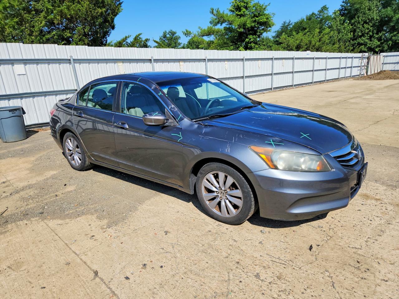 2011 Honda Accord Exl Gray vin: 1HGCP2F84BA065594