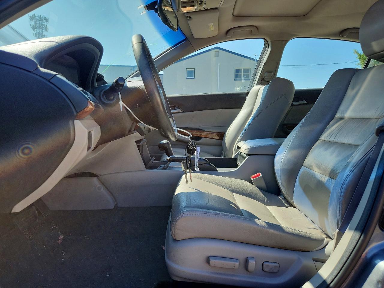 2011 Honda Accord Exl Gray vin: 1HGCP2F84BA065594