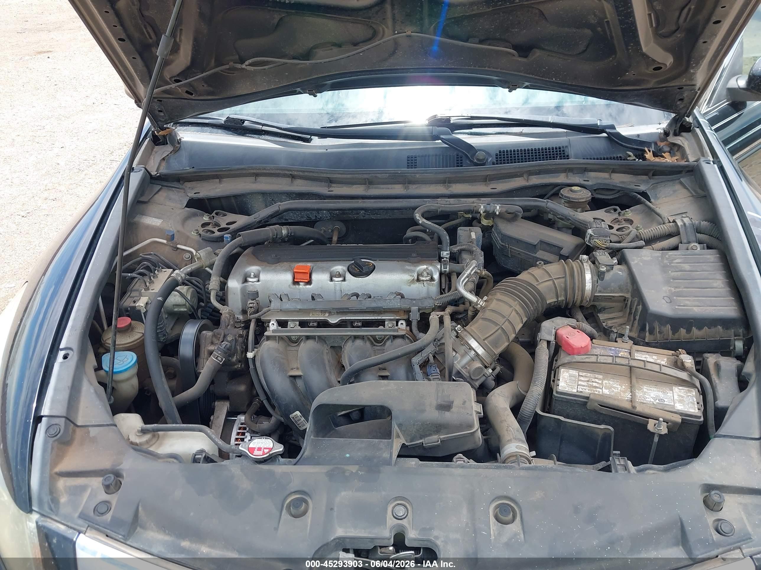 2011 Honda Accord 2.4 Ex-l Black vin: 1HGCP2F84BA074909