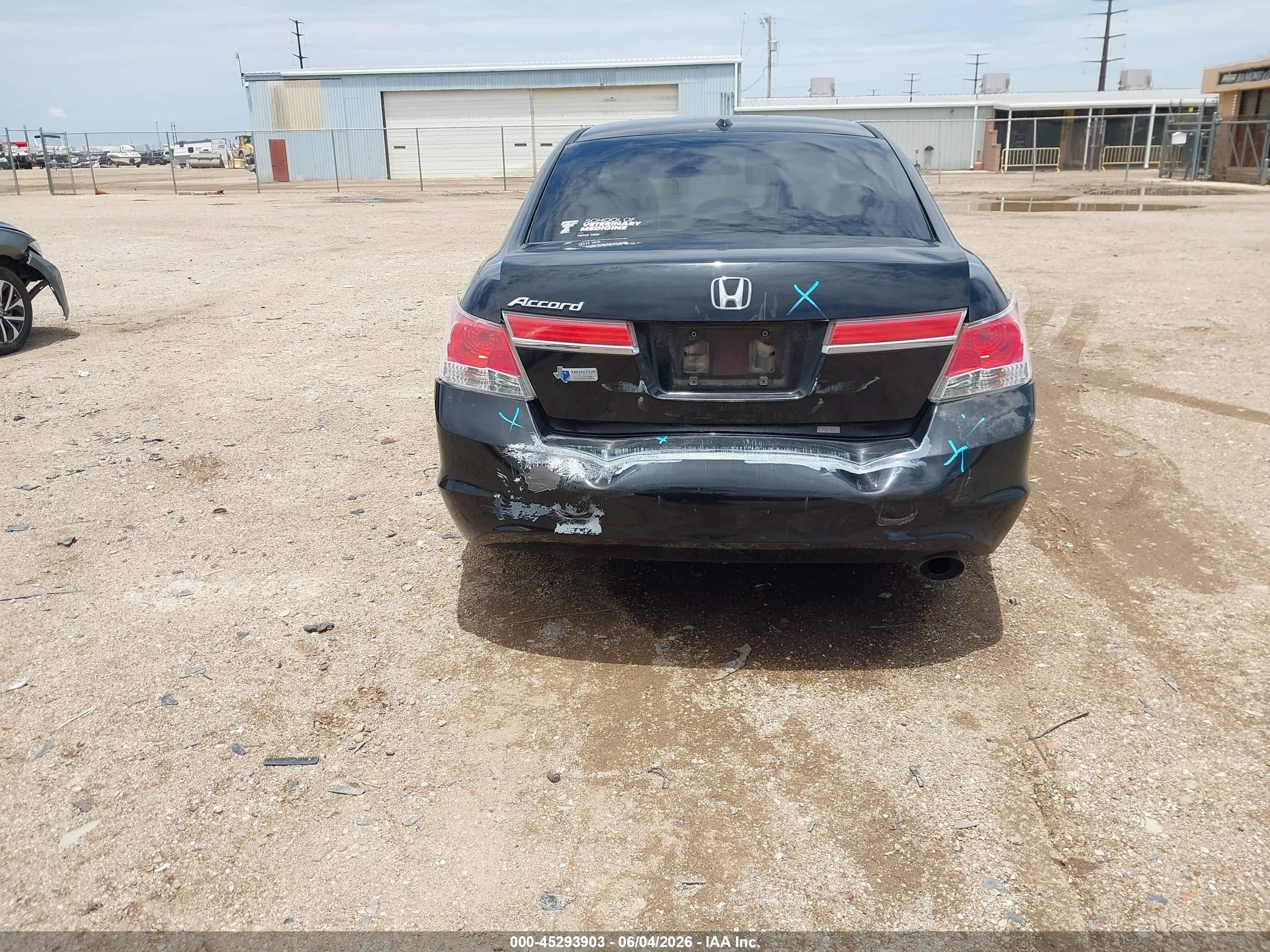 2011 Honda Accord 2.4 Ex-l Black vin: 1HGCP2F84BA074909