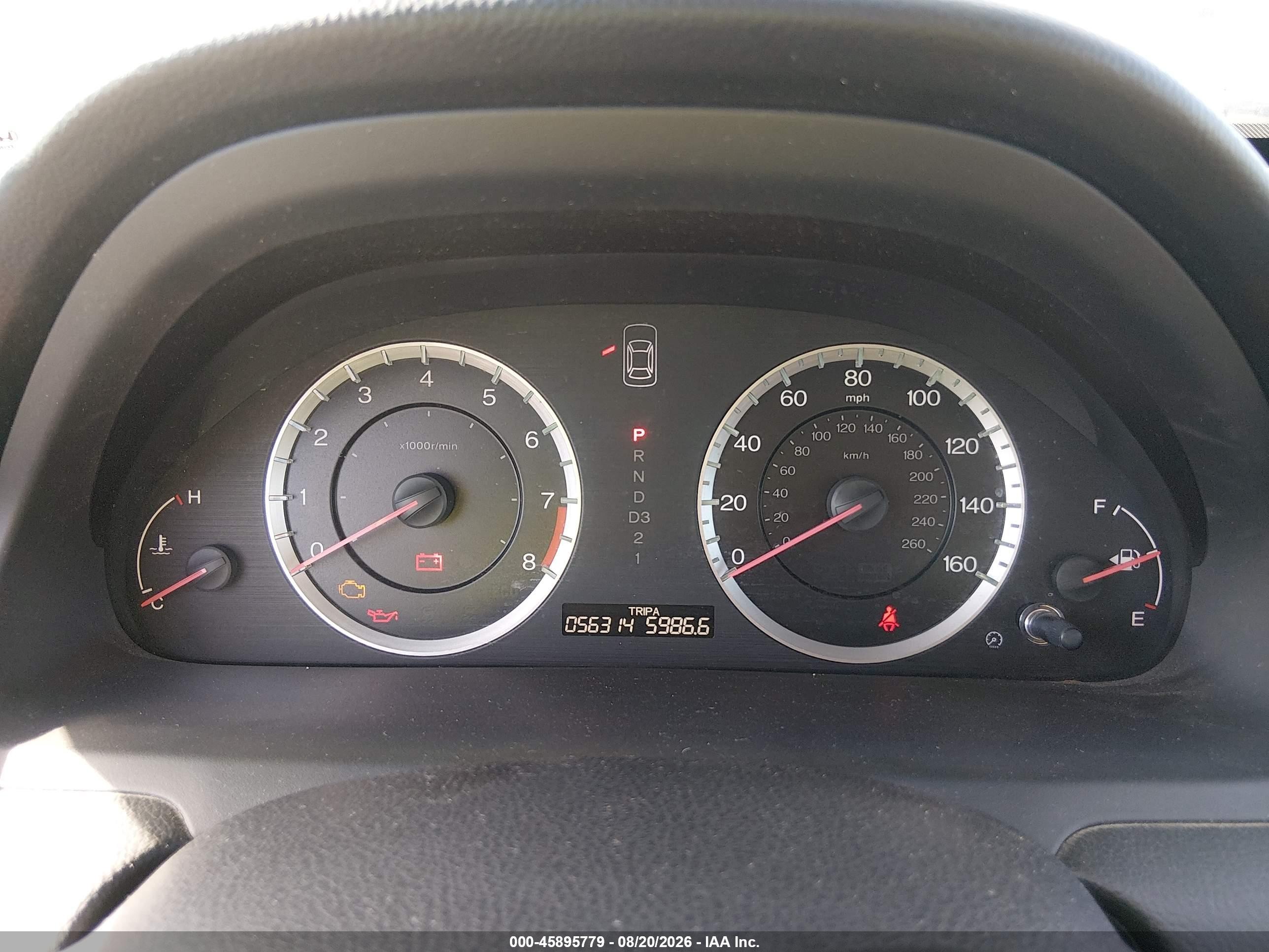 2011 Honda Accord 2.4 Ex-l Burgundy vin: 1HGCP2F84BA098899