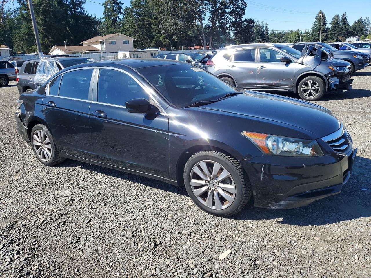 2011 Honda Accord Exl Черный vin: 1HGCP2F84BA116768