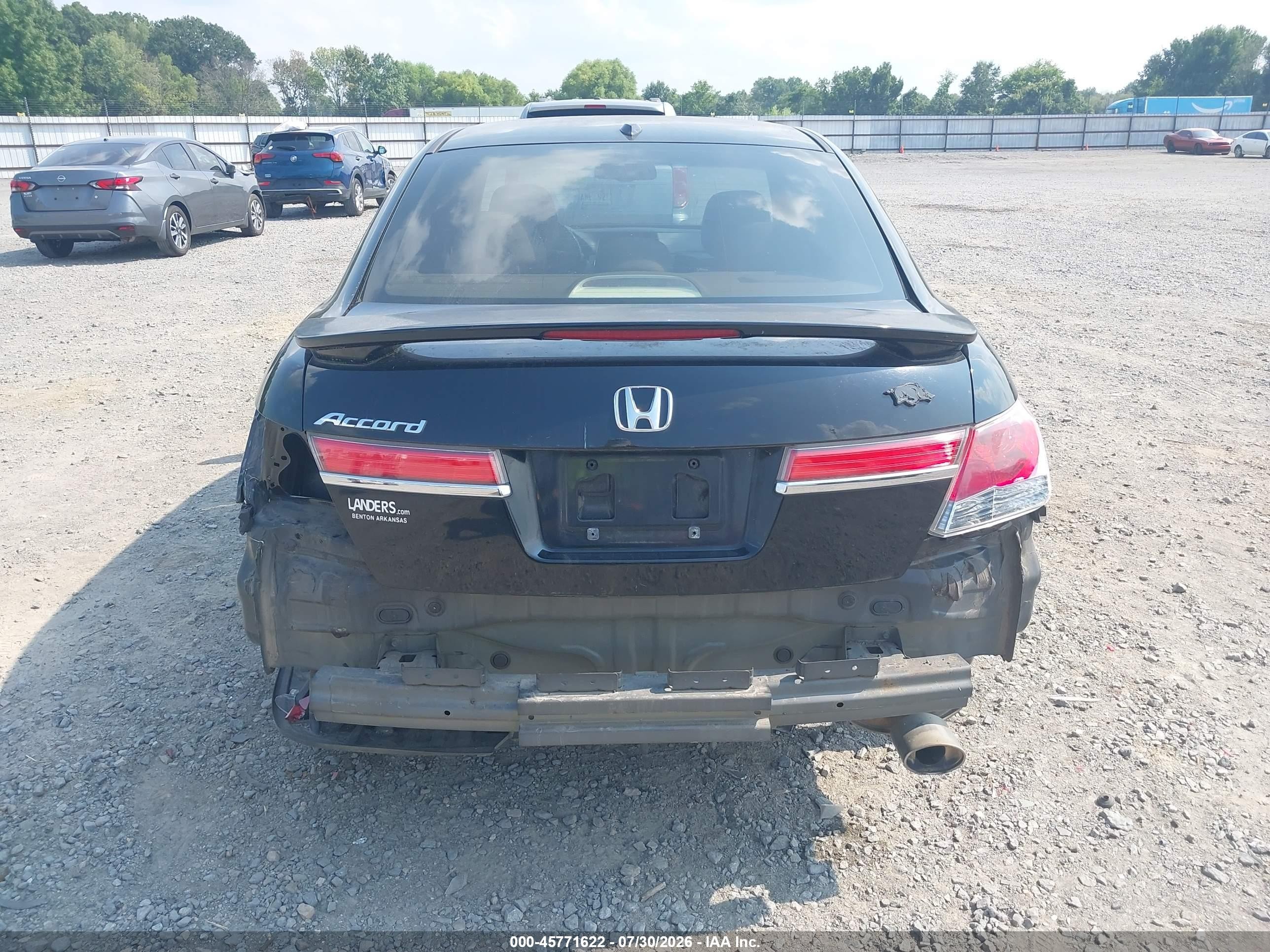 2011 Honda Accord 2.4 Ex-l Black vin: 1HGCP2F84BA125194