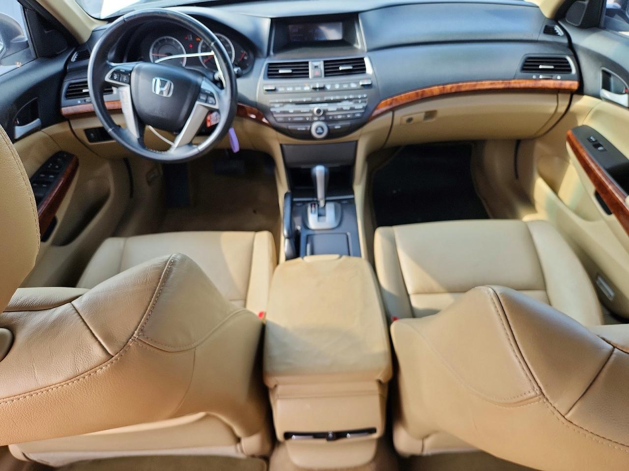 2011 Honda Accord Exl White vin: 1HGCP2F84BA125812