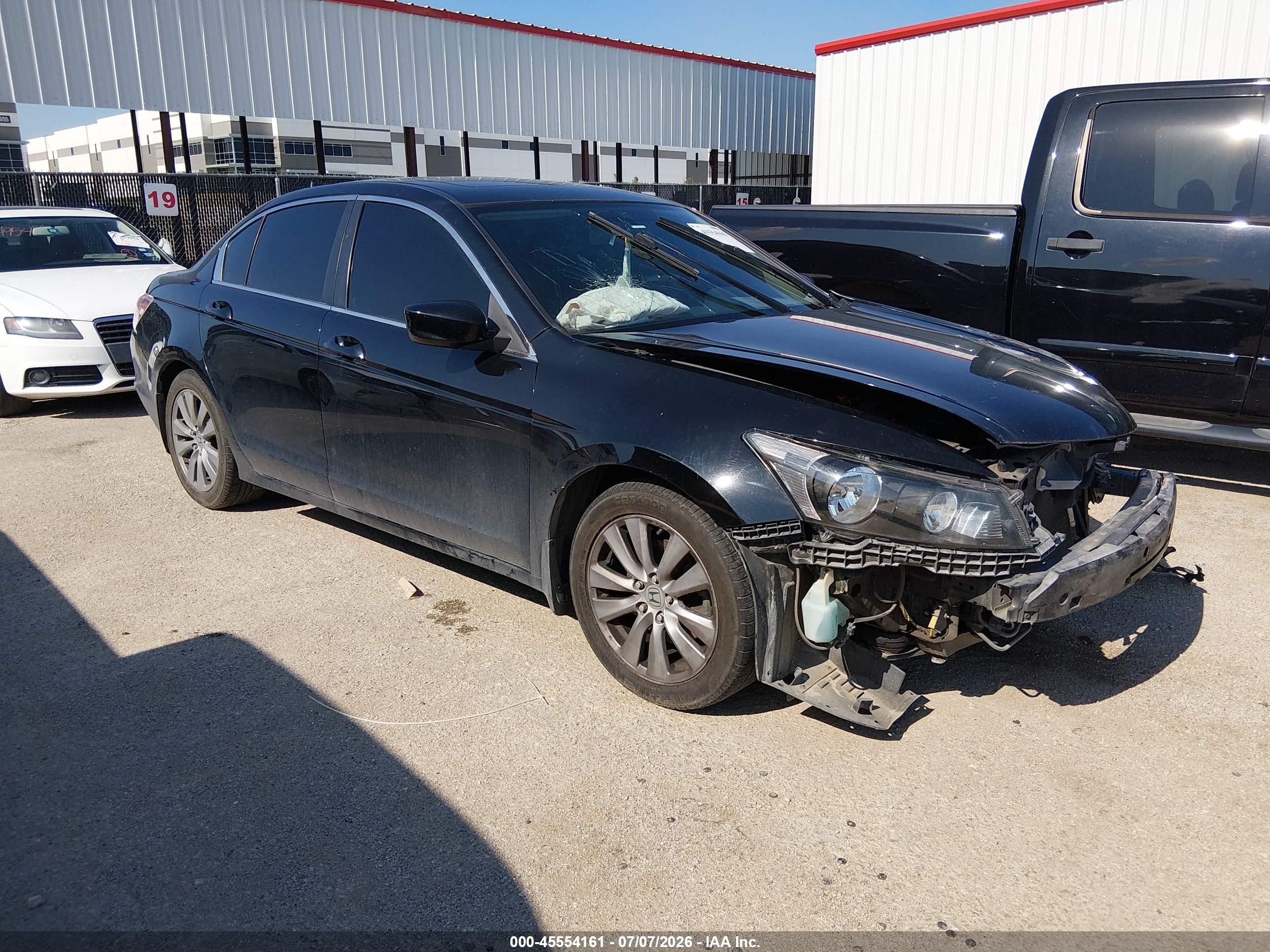 2011 Honda Accord 2.4 Ex-l Черный vin: 1HGCP2F84BA126345