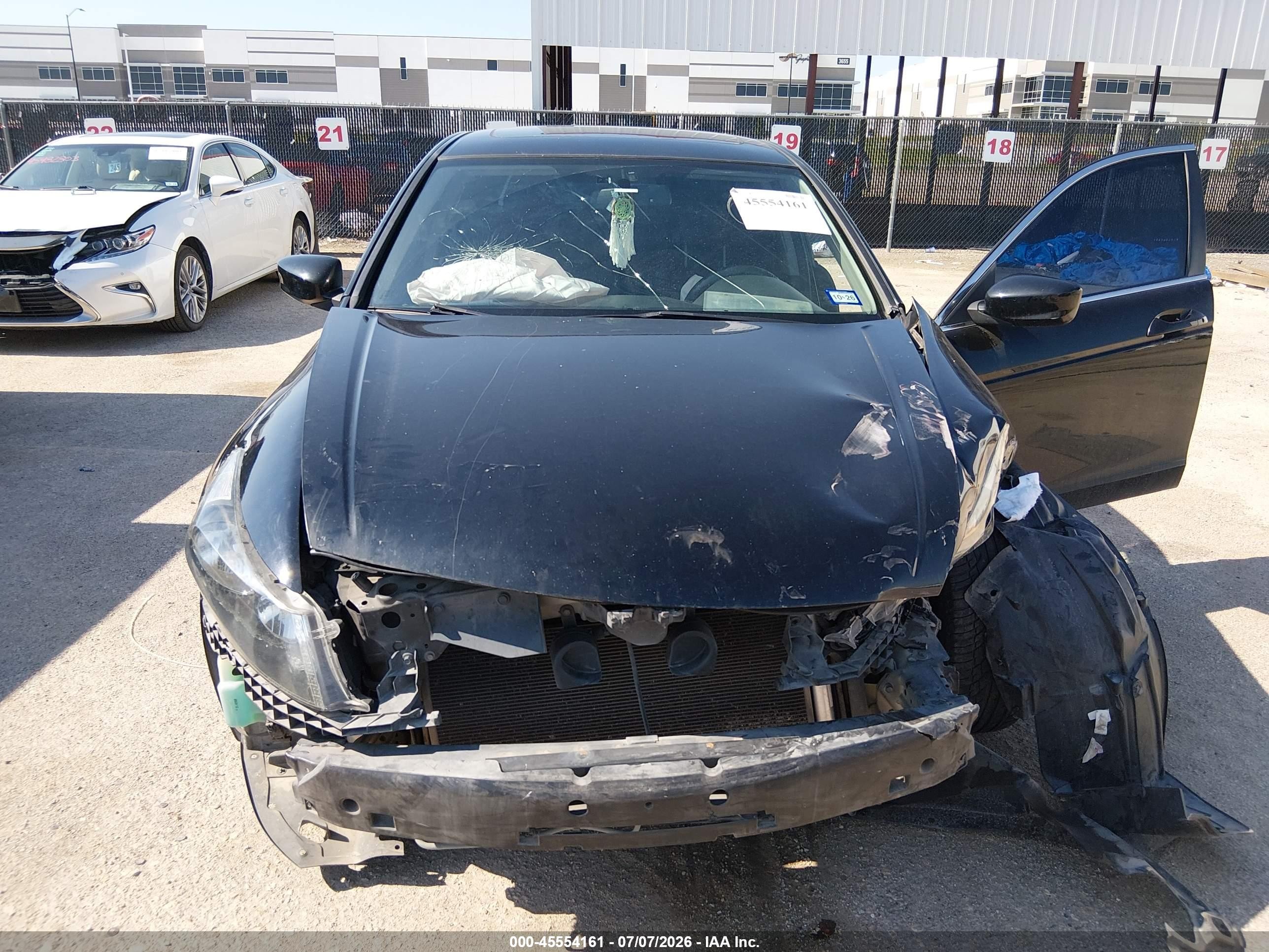2011 Honda Accord 2.4 Ex-l Черный vin: 1HGCP2F84BA126345