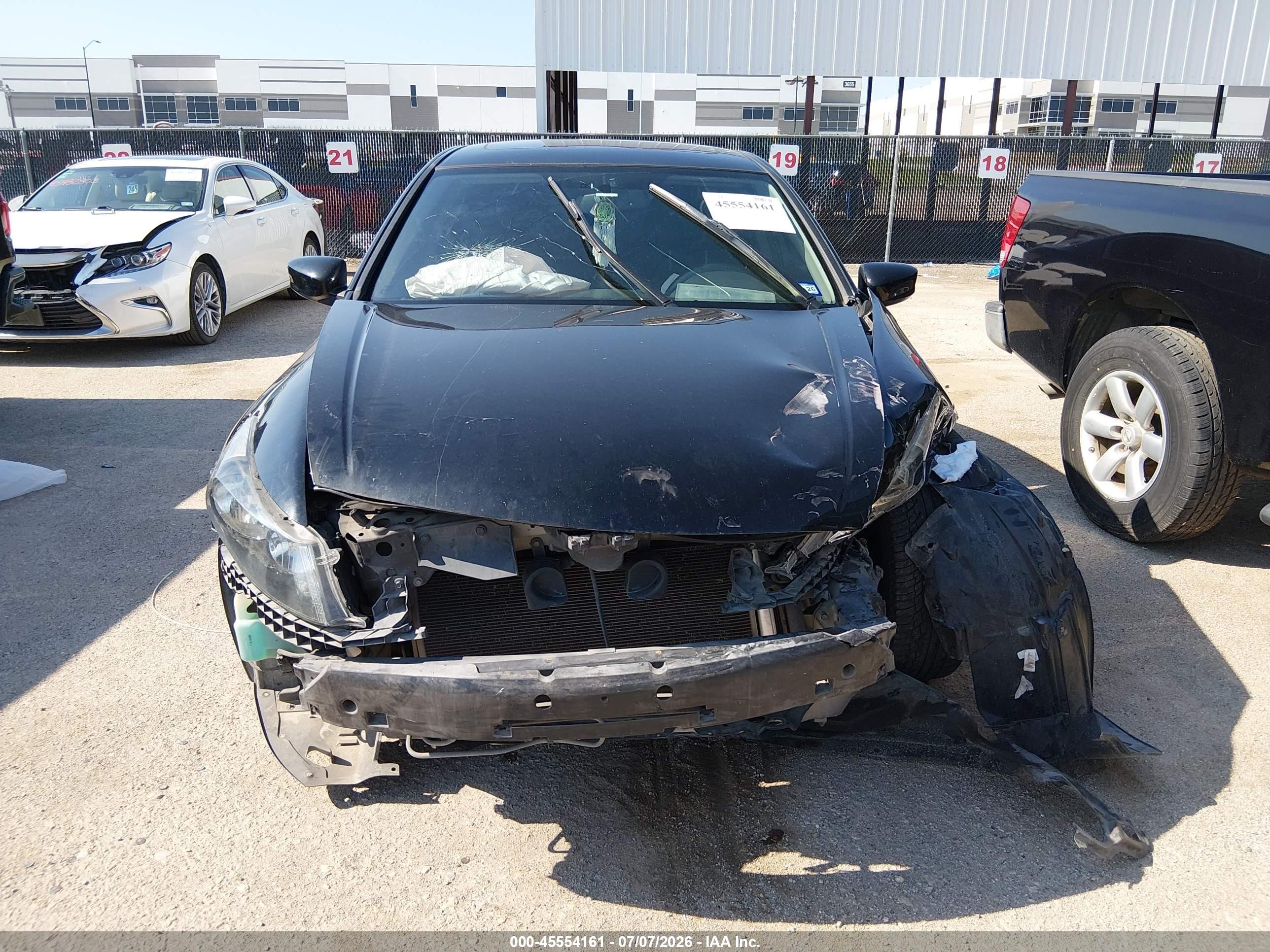2011 Honda Accord 2.4 Ex-l Черный vin: 1HGCP2F84BA126345