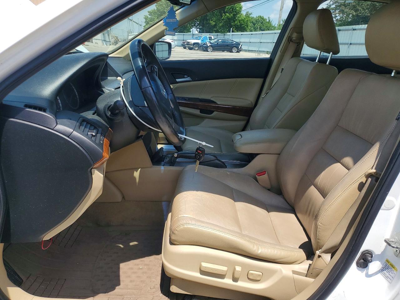 2011 Honda Accord Exl White vin: 1HGCP2F84BA149561