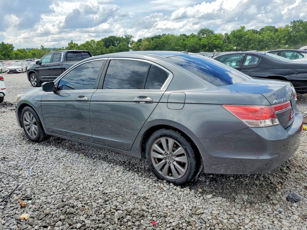 2011 Honda Accord Exl Gray vin: 1HGCP2F84BA151942
