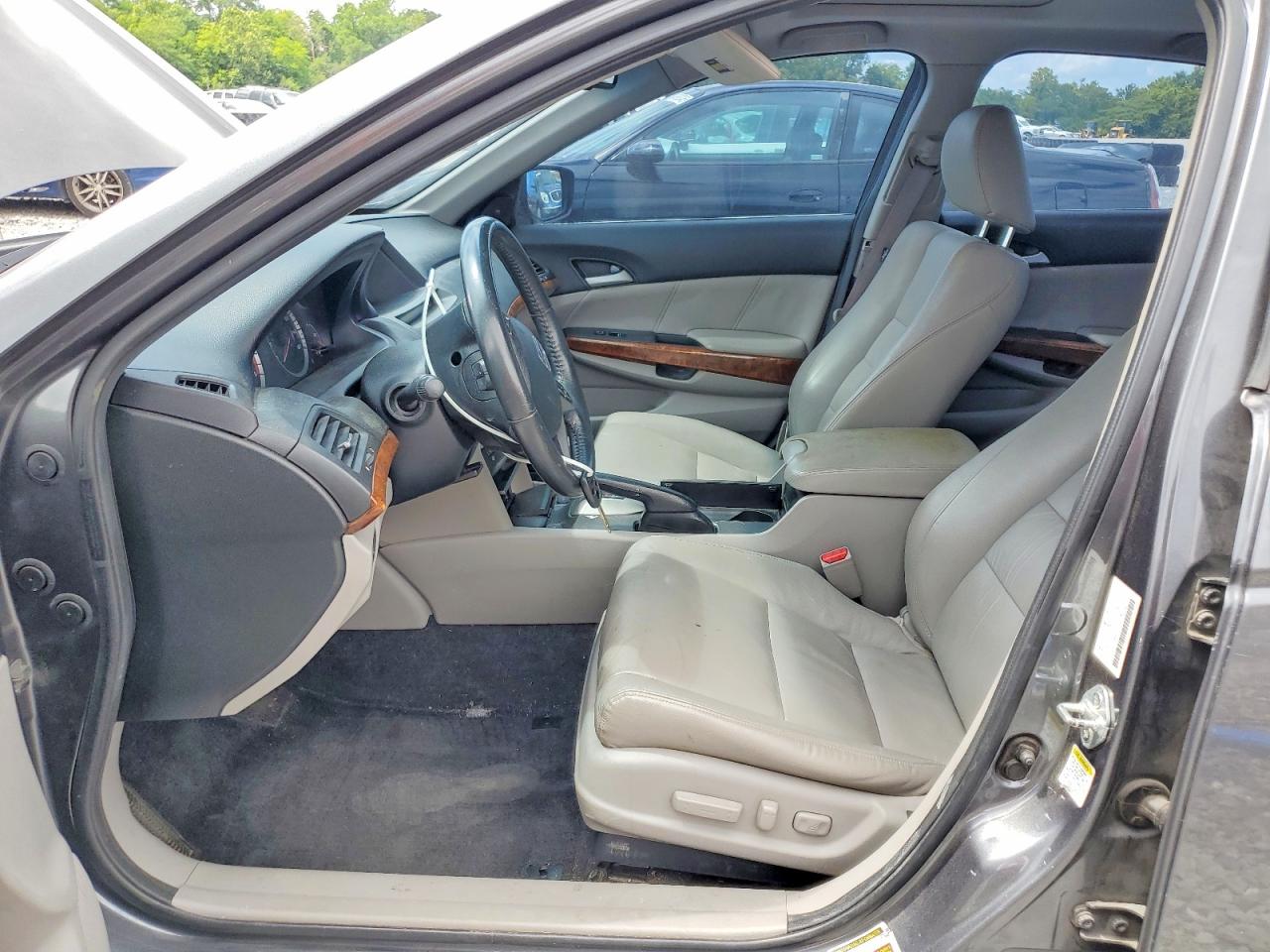 2011 Honda Accord Exl Gray vin: 1HGCP2F84BA151942