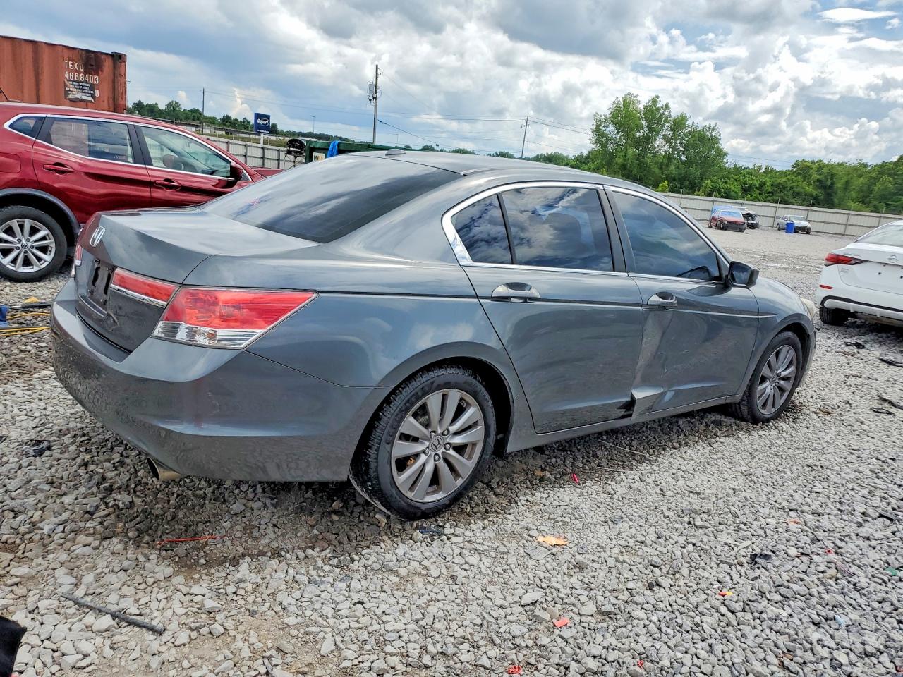 2011 Honda Accord Exl Gray vin: 1HGCP2F84BA151942