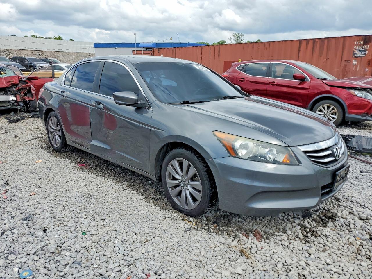 2011 Honda Accord Exl Gray vin: 1HGCP2F84BA151942