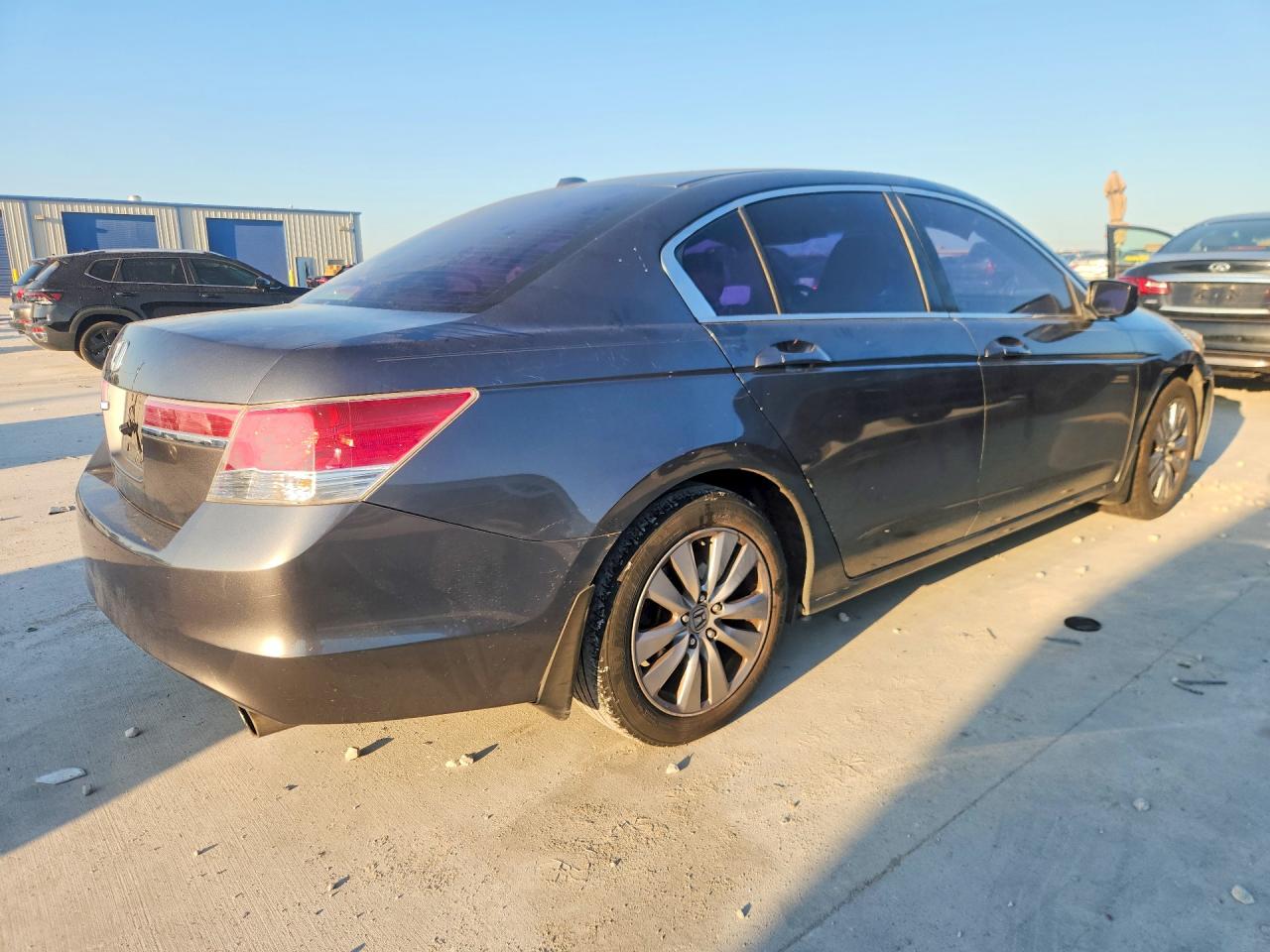 2012 Honda Accord Exl Серый vin: 1HGCP2F84CA056766