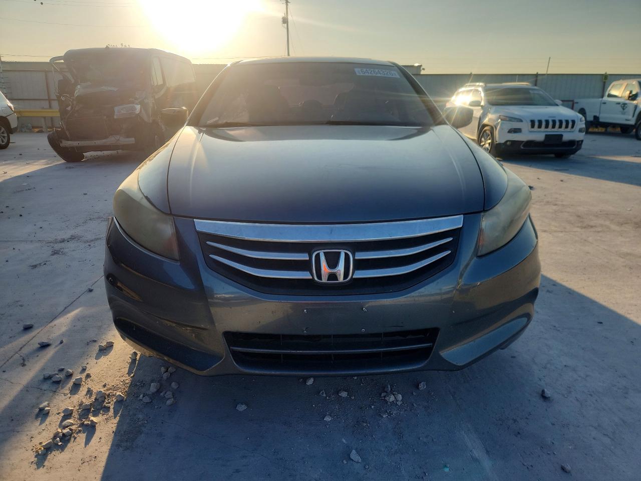 2012 Honda Accord Exl Серый vin: 1HGCP2F84CA056766