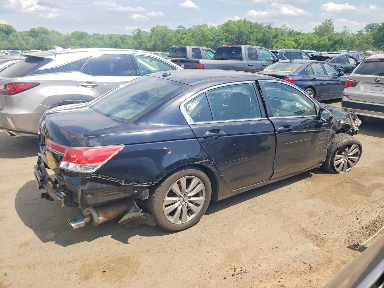 2012 Honda Accord Exl Black vin: 1HGCP2F84CA062485