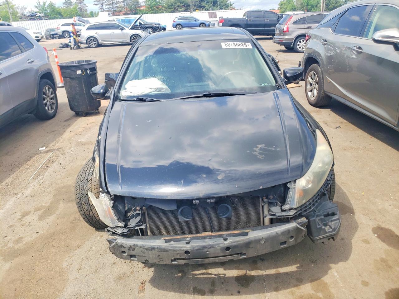 2012 Honda Accord Exl Black vin: 1HGCP2F84CA062485