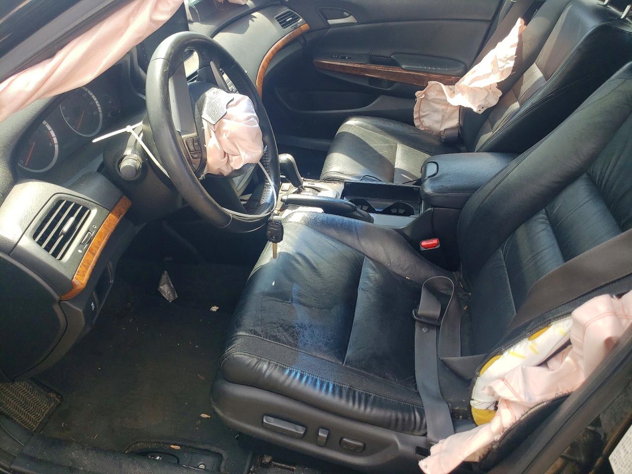 2012 Honda Accord Exl Black vin: 1HGCP2F84CA062485