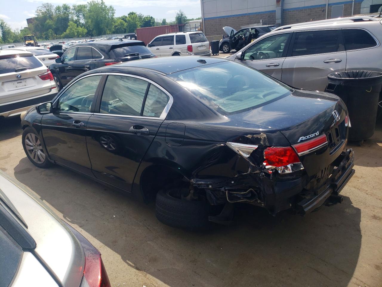 2012 Honda Accord Exl Black vin: 1HGCP2F84CA062485