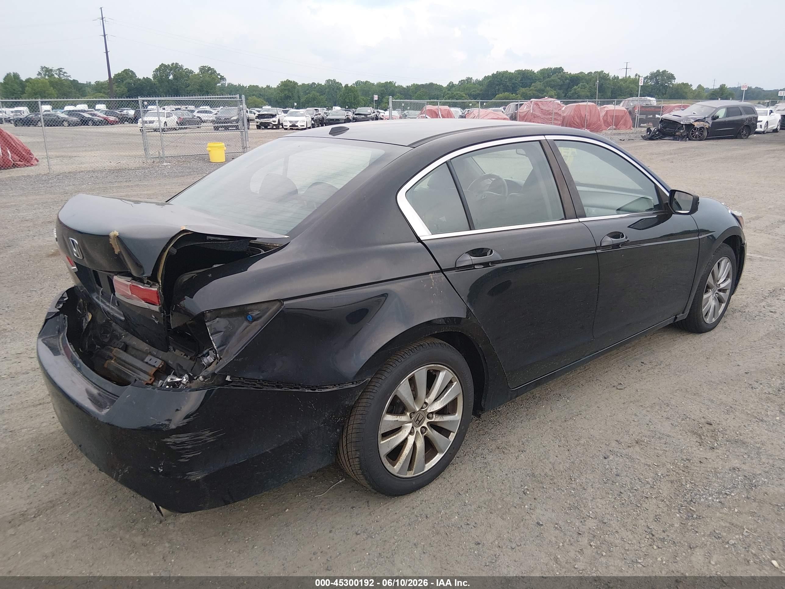 2012 Honda Accord 2.4 Ex-l Black vin: 1HGCP2F84CA070229