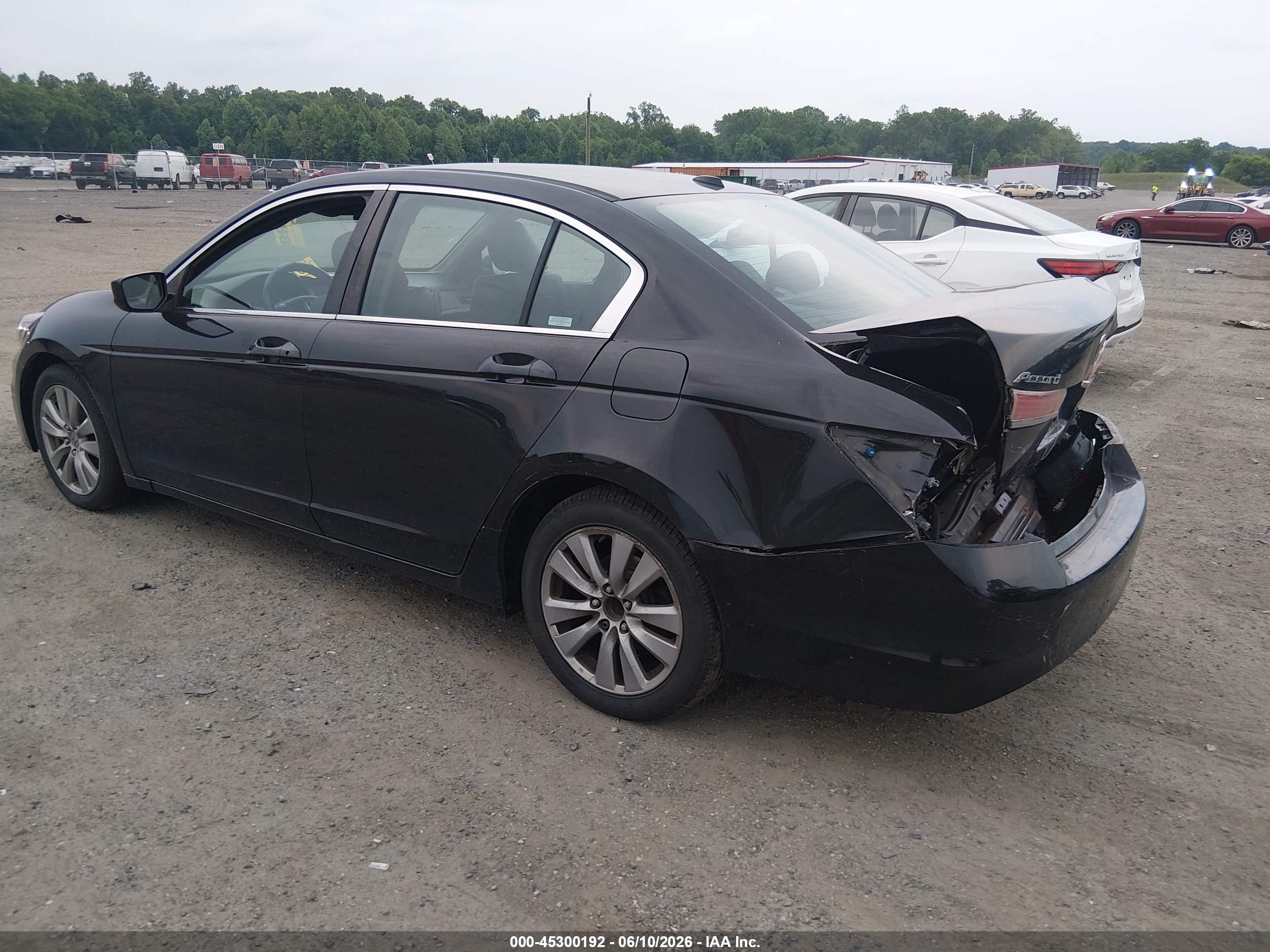 2012 Honda Accord 2.4 Ex-l Black vin: 1HGCP2F84CA070229