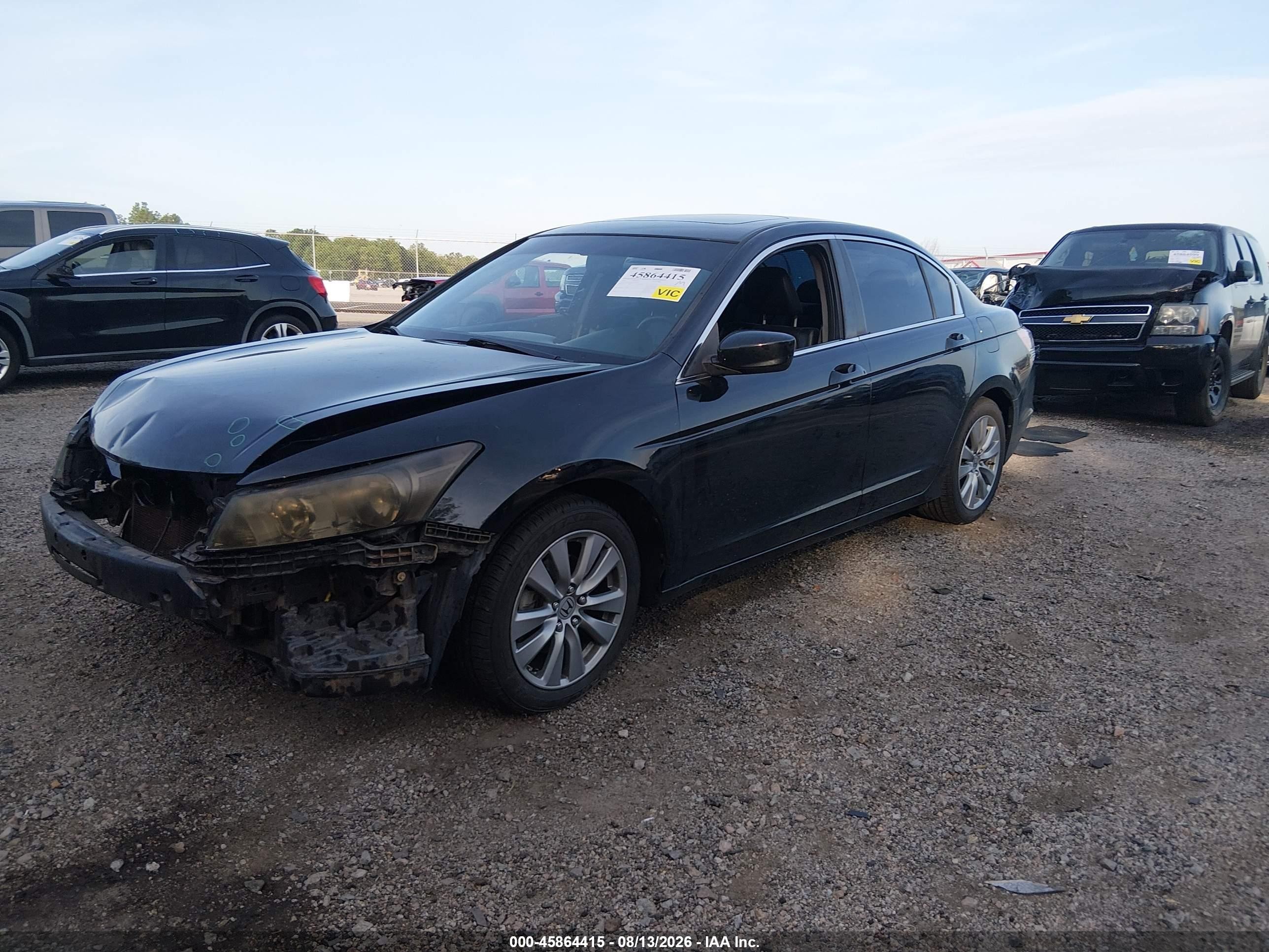 2012 Honda Accord 2.4 Ex-l Black vin: 1HGCP2F84CA077584