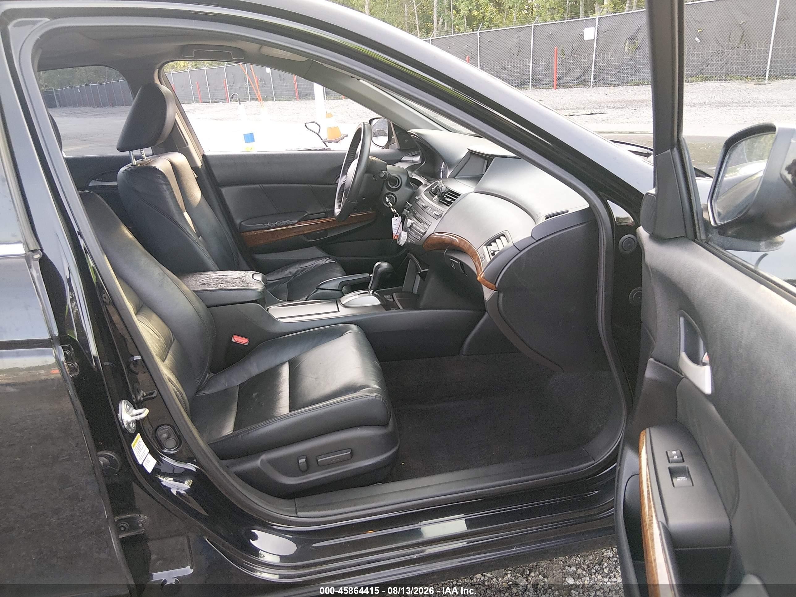 2012 Honda Accord 2.4 Ex-l Black vin: 1HGCP2F84CA077584