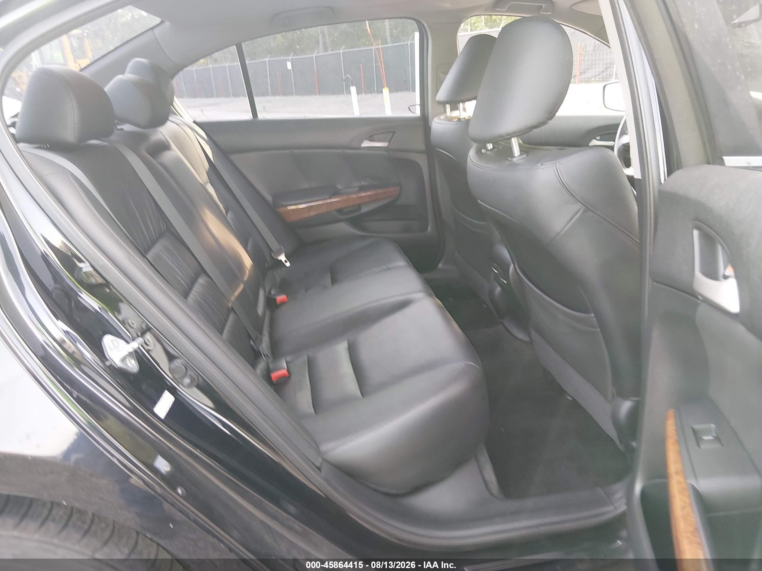 2012 Honda Accord 2.4 Ex-l Black vin: 1HGCP2F84CA077584