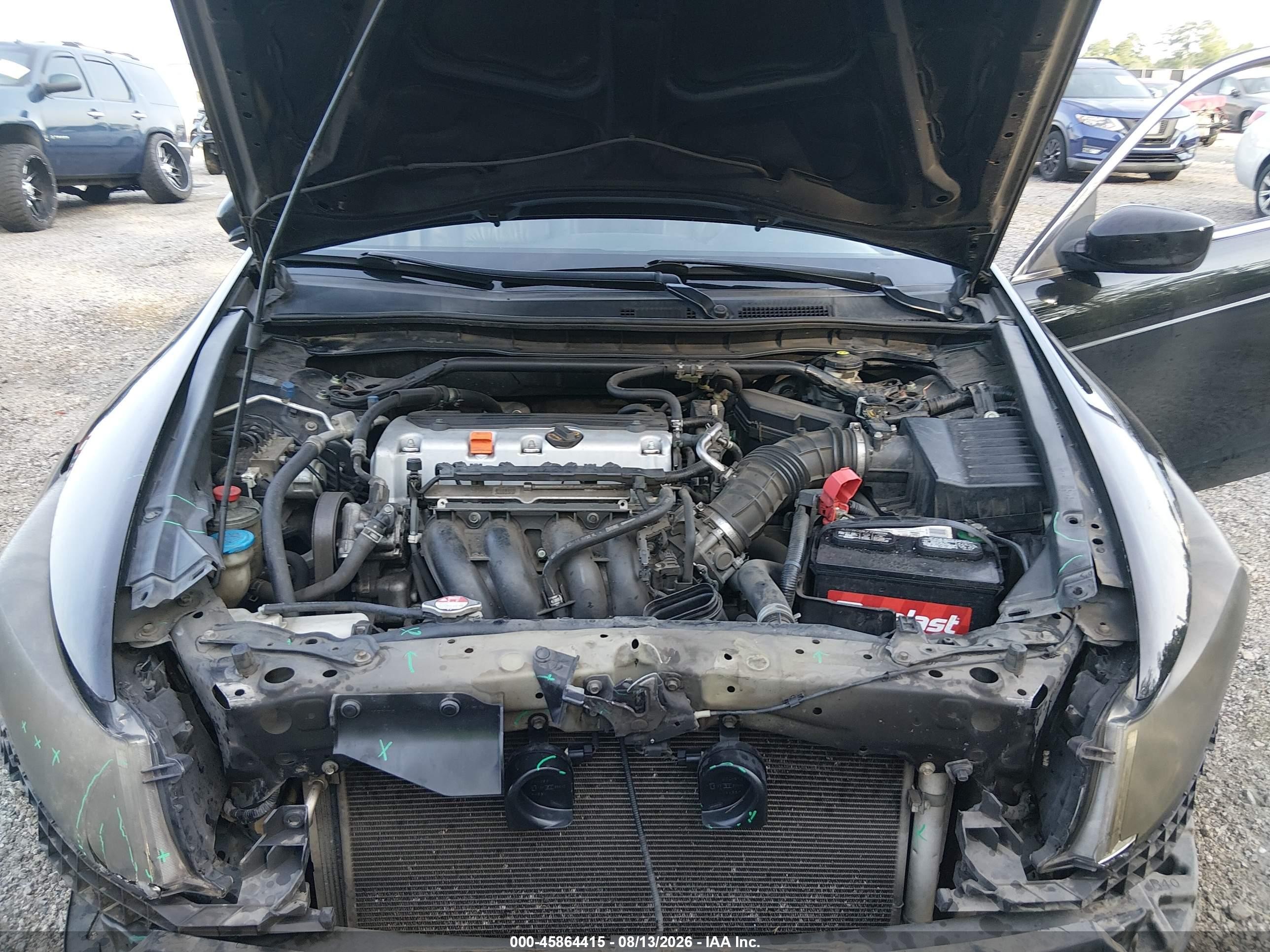 2012 Honda Accord 2.4 Ex-l Black vin: 1HGCP2F84CA077584