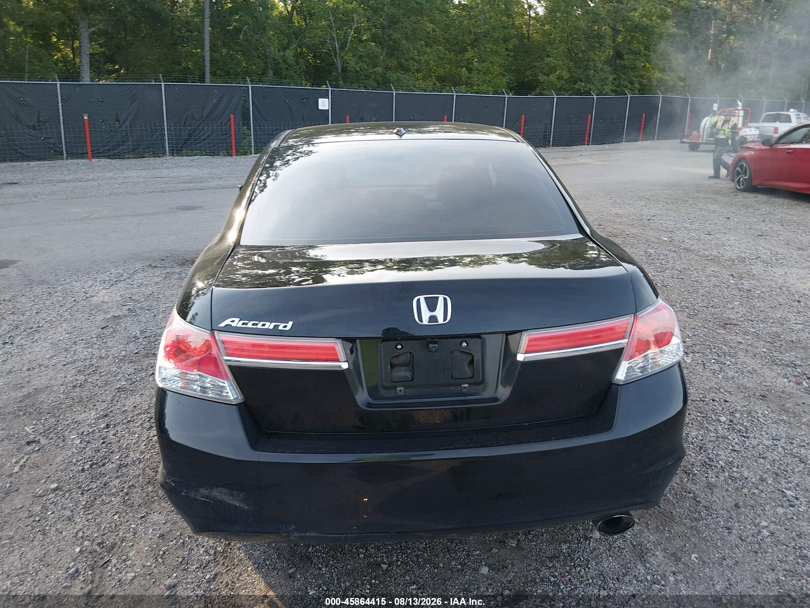 2012 Honda Accord 2.4 Ex-l Black vin: 1HGCP2F84CA077584