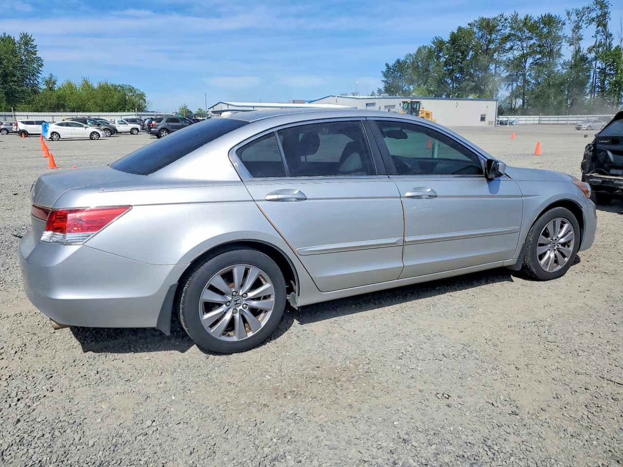 2012 Honda Accord Exl Silver vin: 1HGCP2F84CA094143