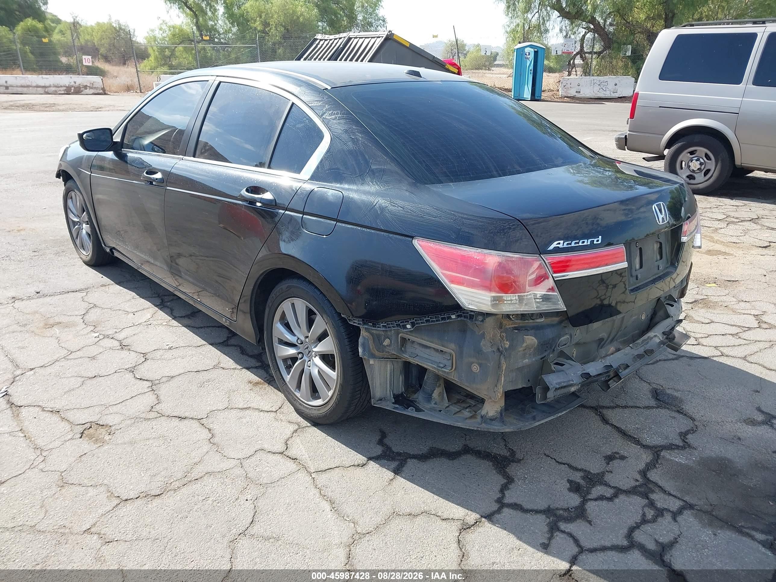 2012 Honda Accord 2.4 Ex-l Black vin: 1HGCP2F84CA120689