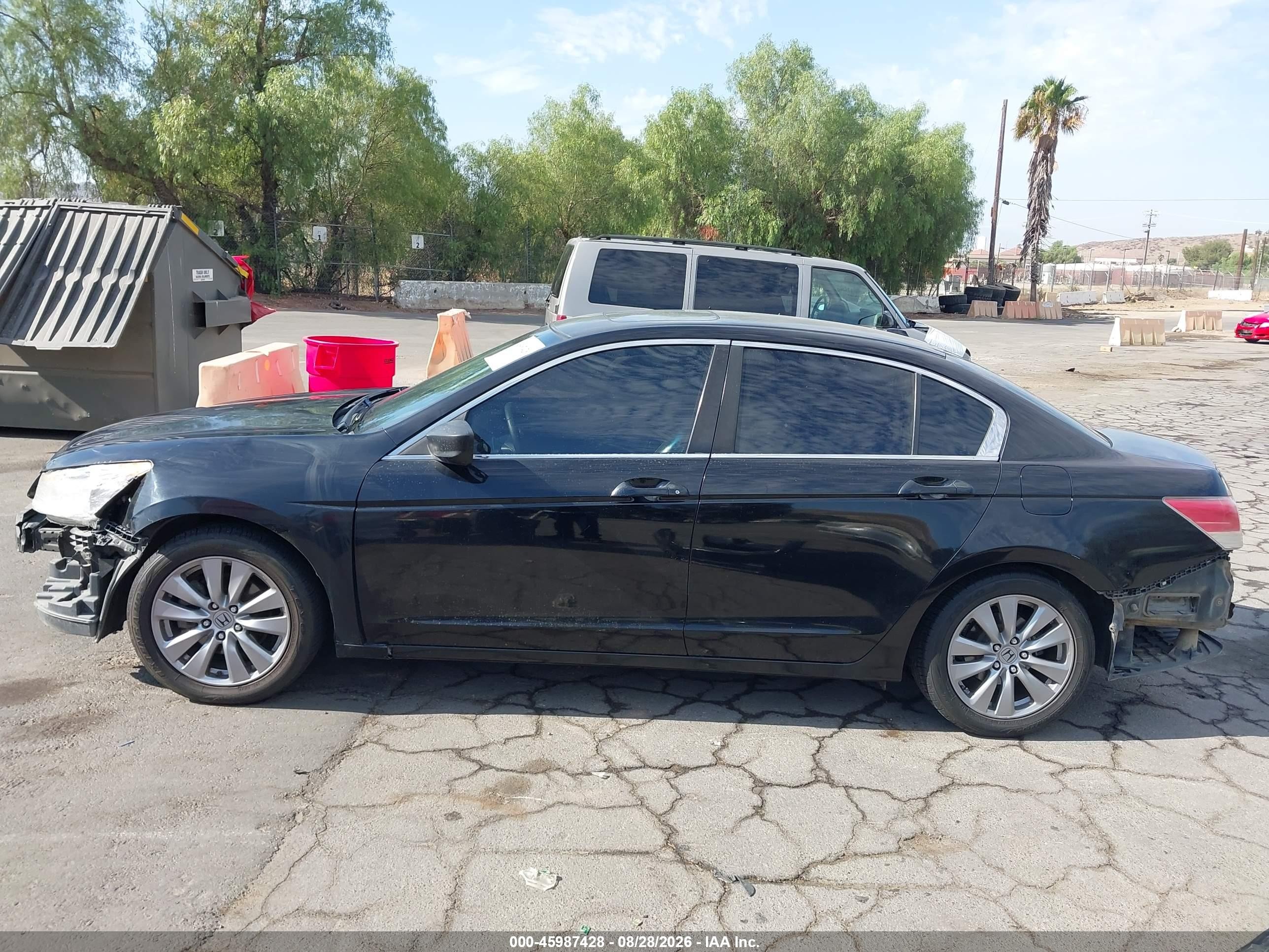 2012 Honda Accord 2.4 Ex-l Black vin: 1HGCP2F84CA120689