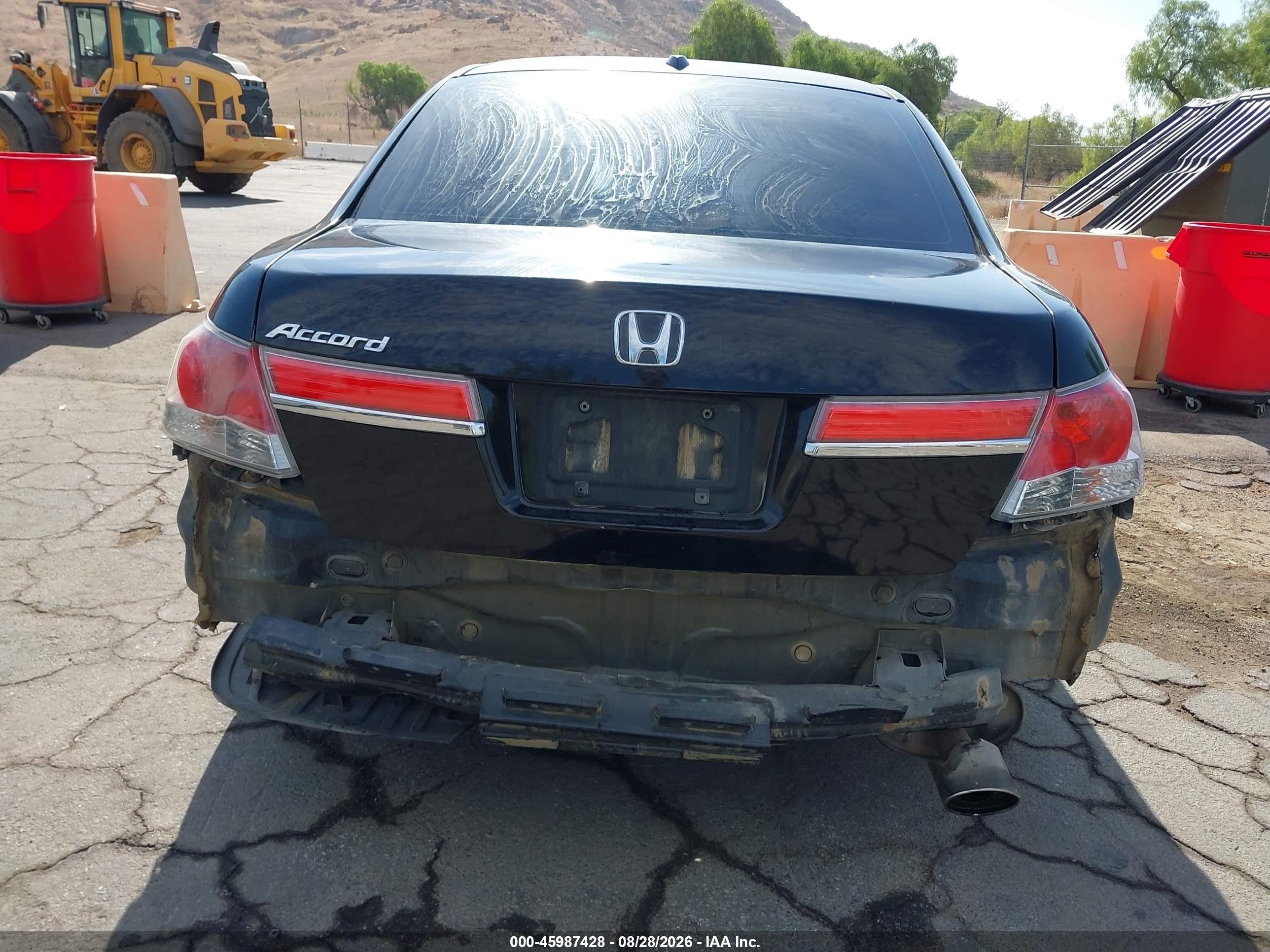 2012 Honda Accord 2.4 Ex-l Black vin: 1HGCP2F84CA120689