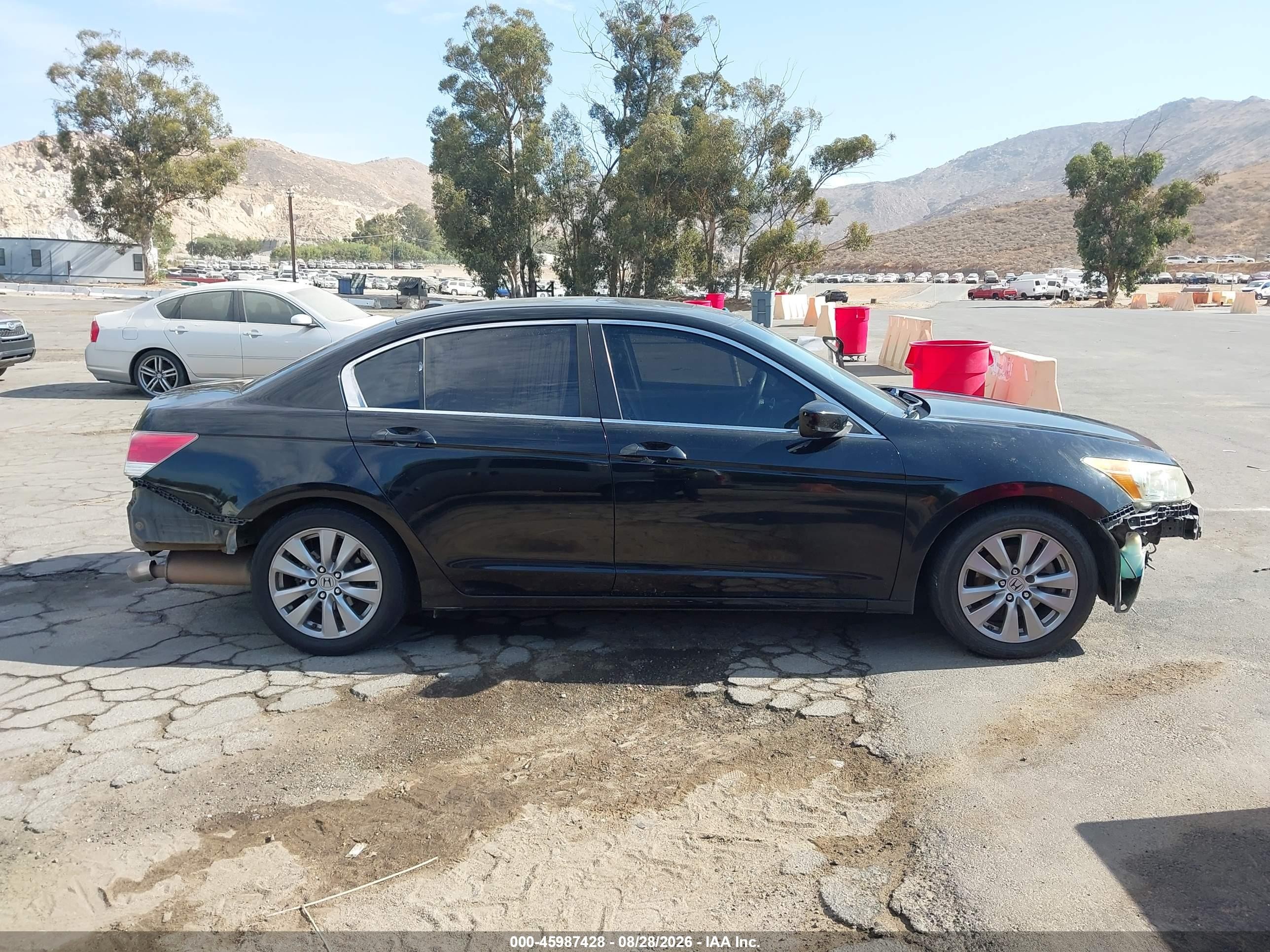 2012 Honda Accord 2.4 Ex-l Black vin: 1HGCP2F84CA120689